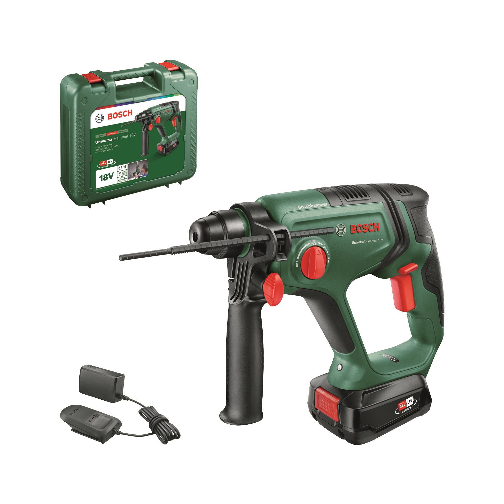 Bosch 18V 1 x 2.5 Li ion Cordless Hammer drill Tradepoint