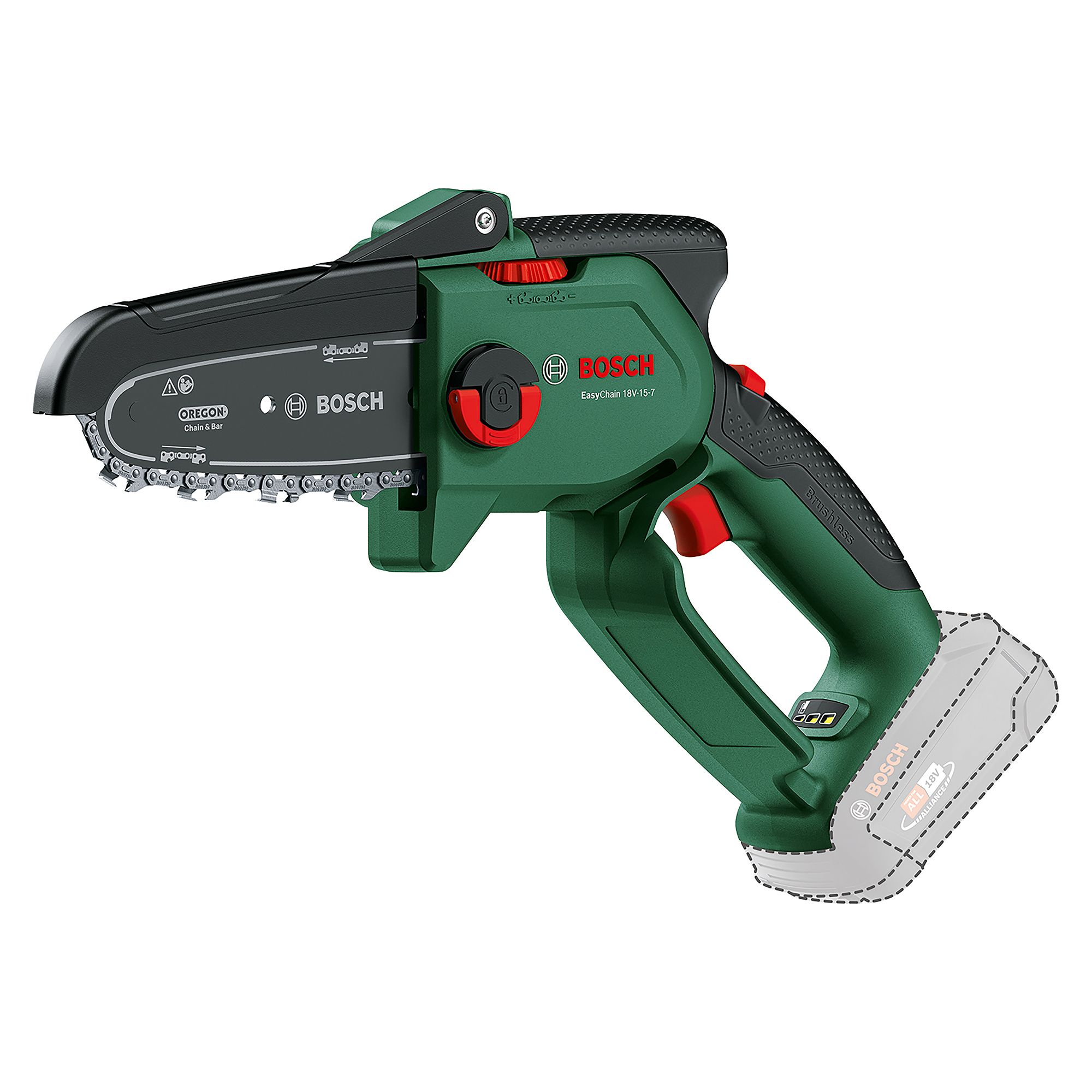 Bosch 18V Cordless 150mm Chainsaw - BARE