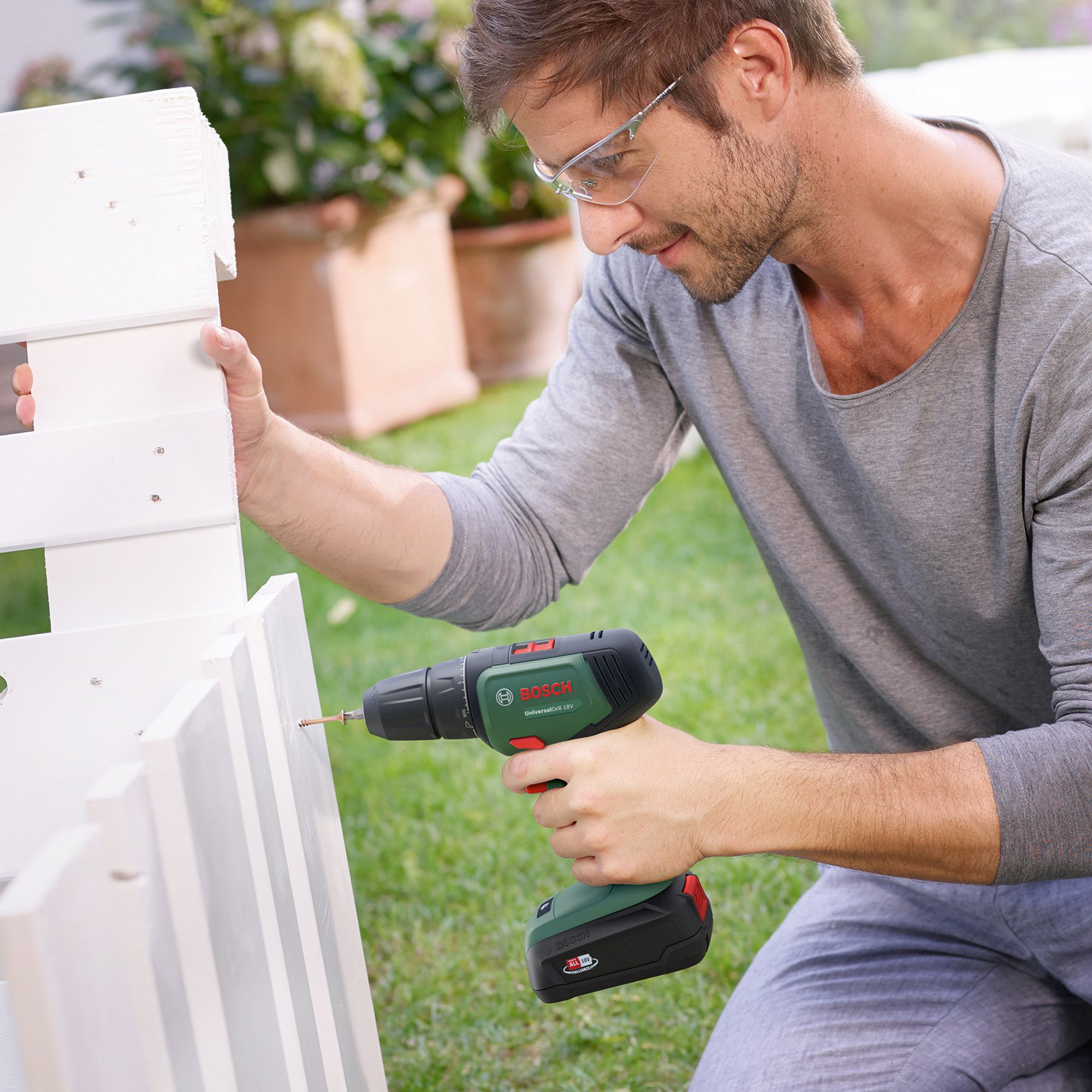 Bosch 18V Power drill All 18V 1 x 1.5 Li-ion Cordless Drill driver 0.603.9D4.070