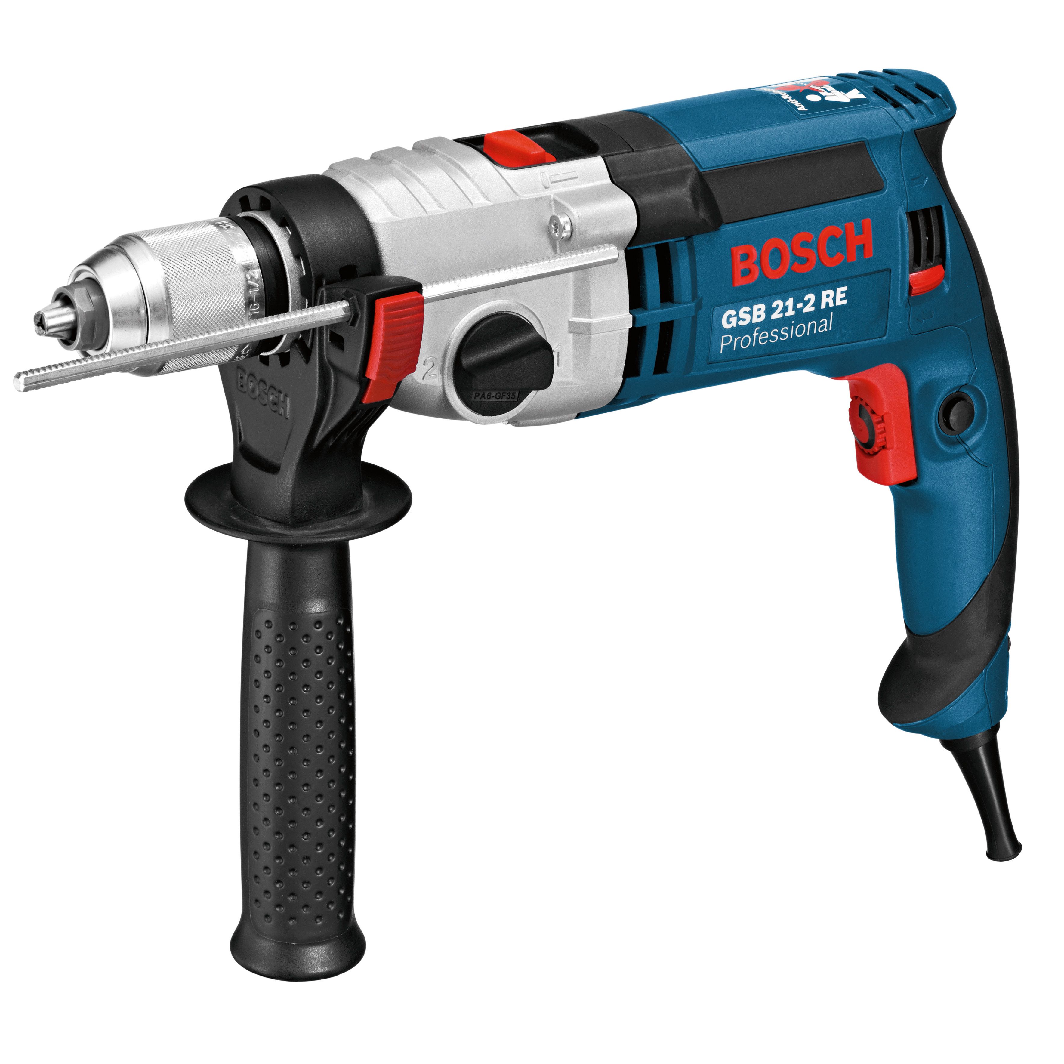 Bosch 240V 1100W Corded Percussion drill GSB 21-2 RE