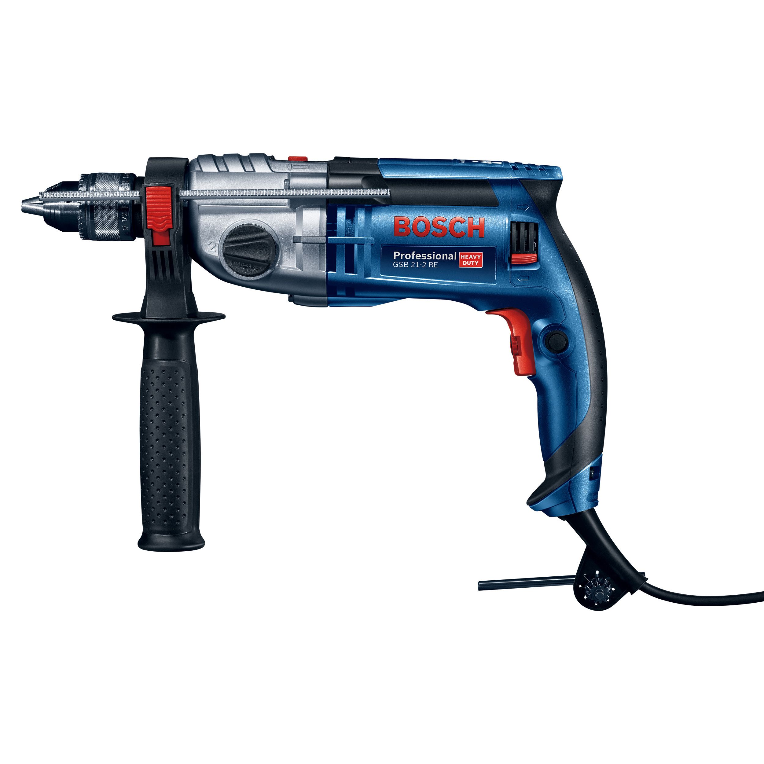 Bosch 240V 1100W Corded Percussion drill GSB 21-2 RE