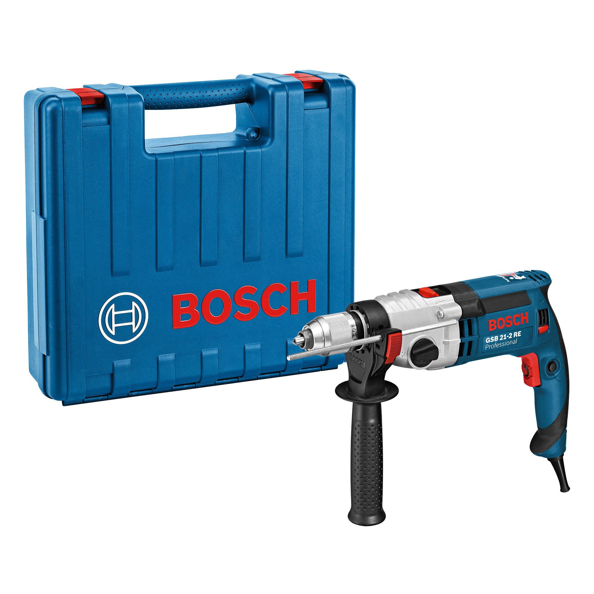 Bosch 240V 1100W Corded Percussion drill GSB 21-2 RE