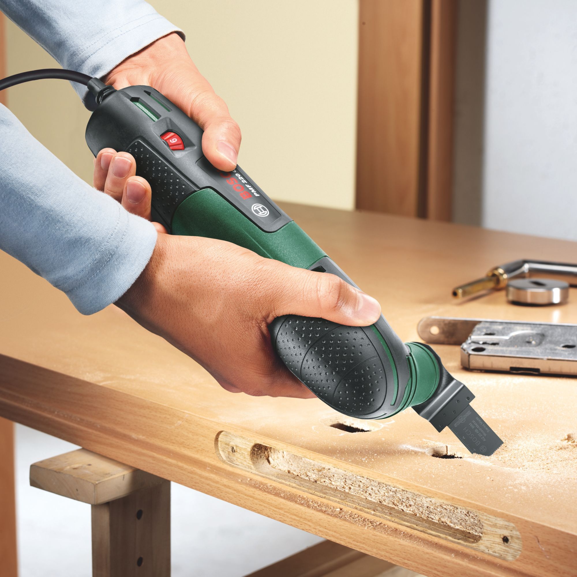 Bosch 240V 220W Corded Multi tool PMF 220 CE