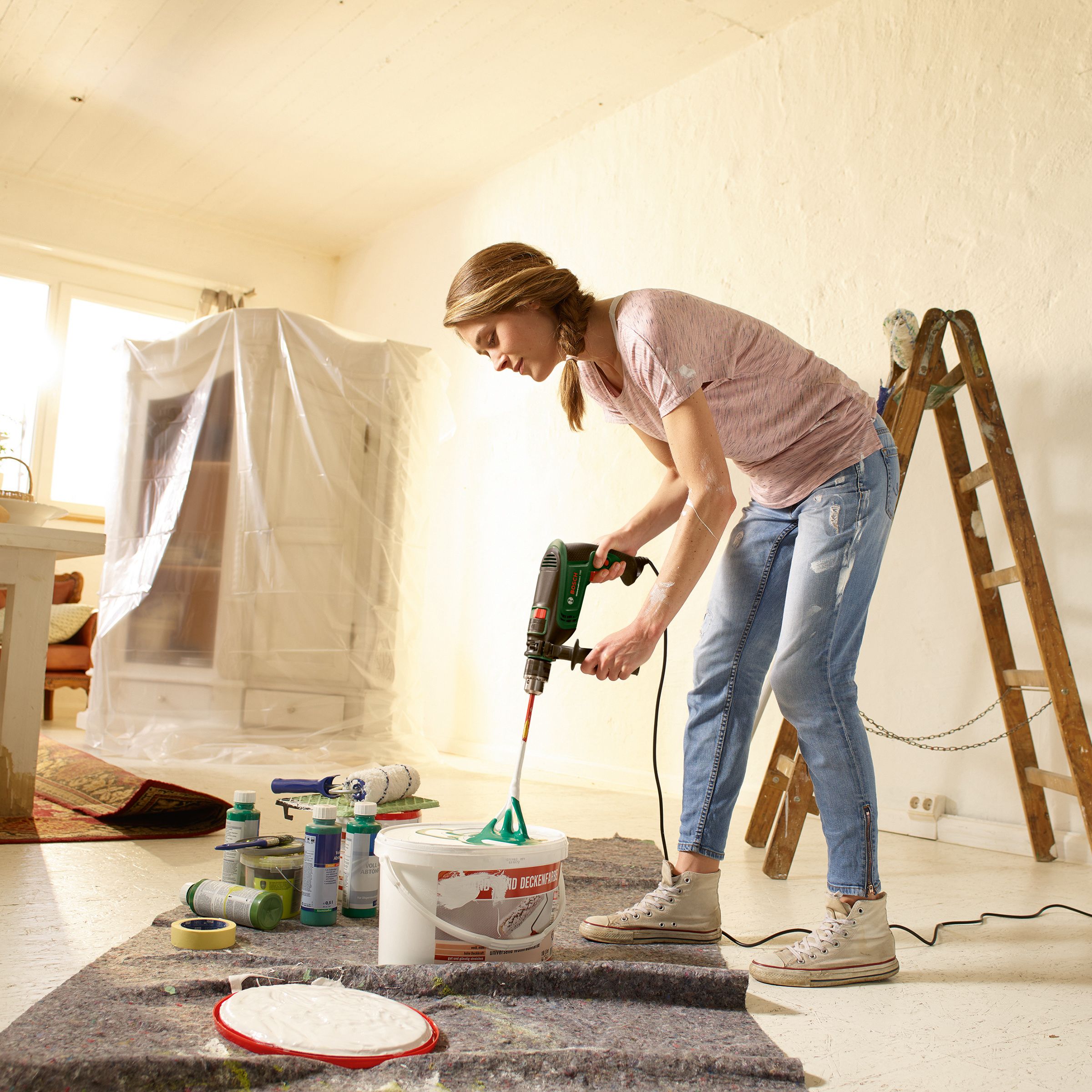 Bosch 240V Li-ion Cordless Combi drill UniversalImpact 730 - Bare unit