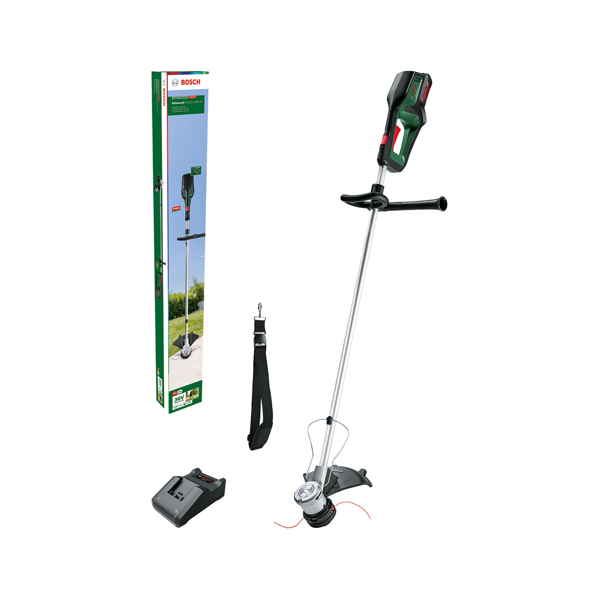 Bosch 330mm Cordless Grass trimmer BOSCH ADVANCEDGRASSCUT 36V 33