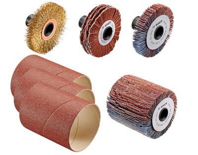 Dremel Aluminium oxide Sanding sleeve set 60 grit, Pack of 6