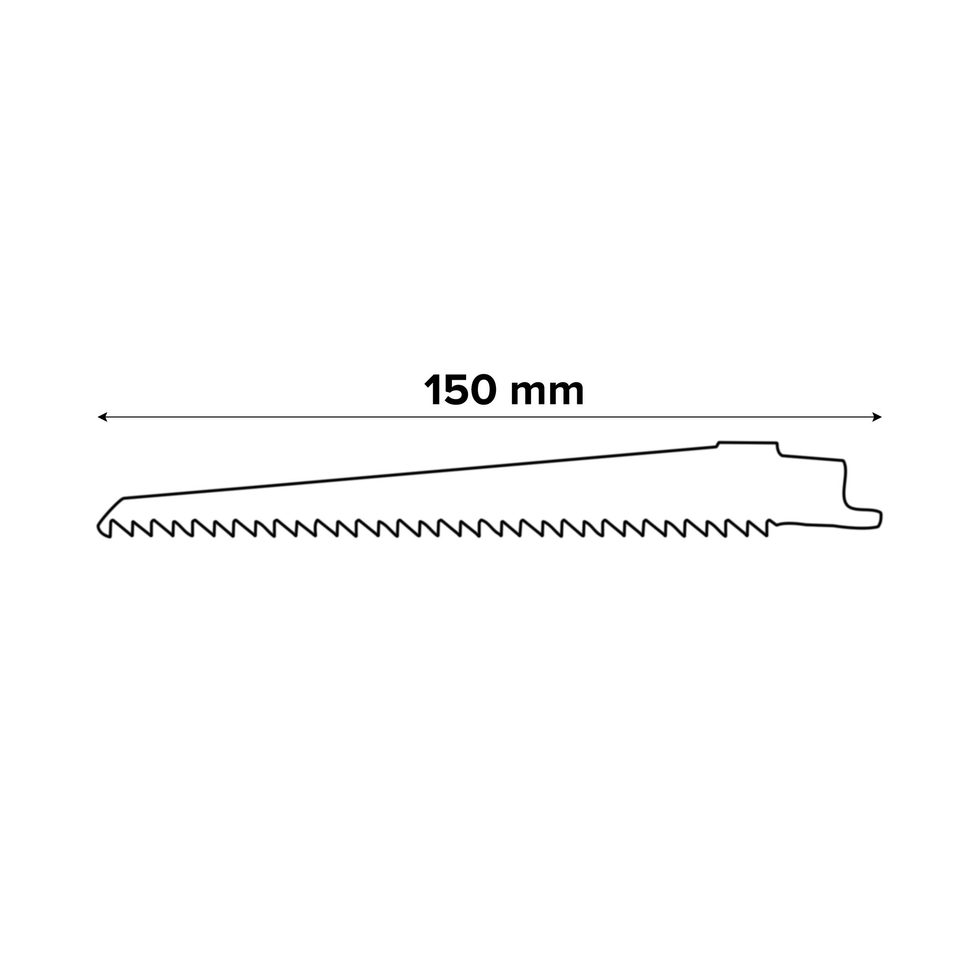 Bosch 5 piece Reciprocating saw blade set S644D