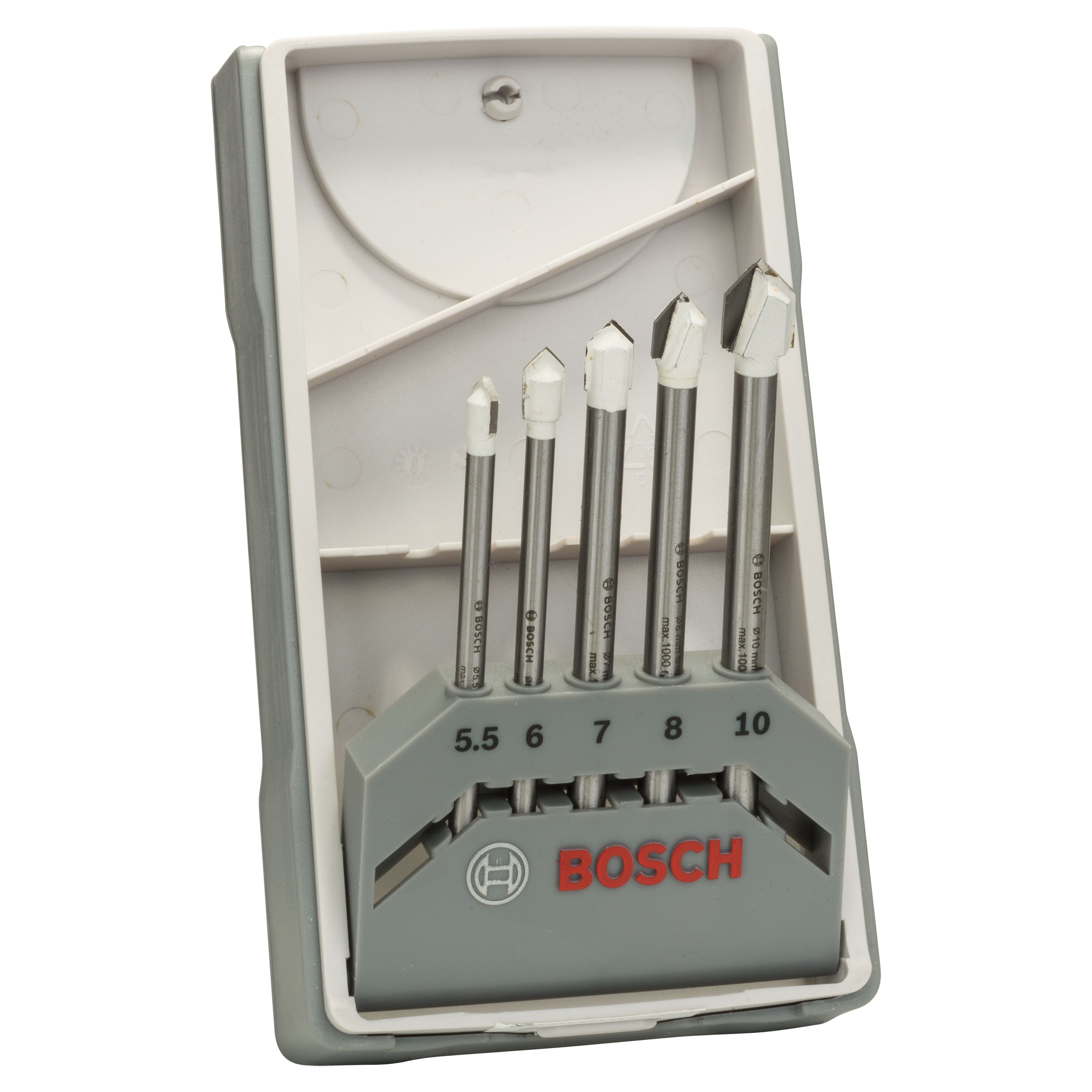 Bosch 5 piece Tile drill bit set