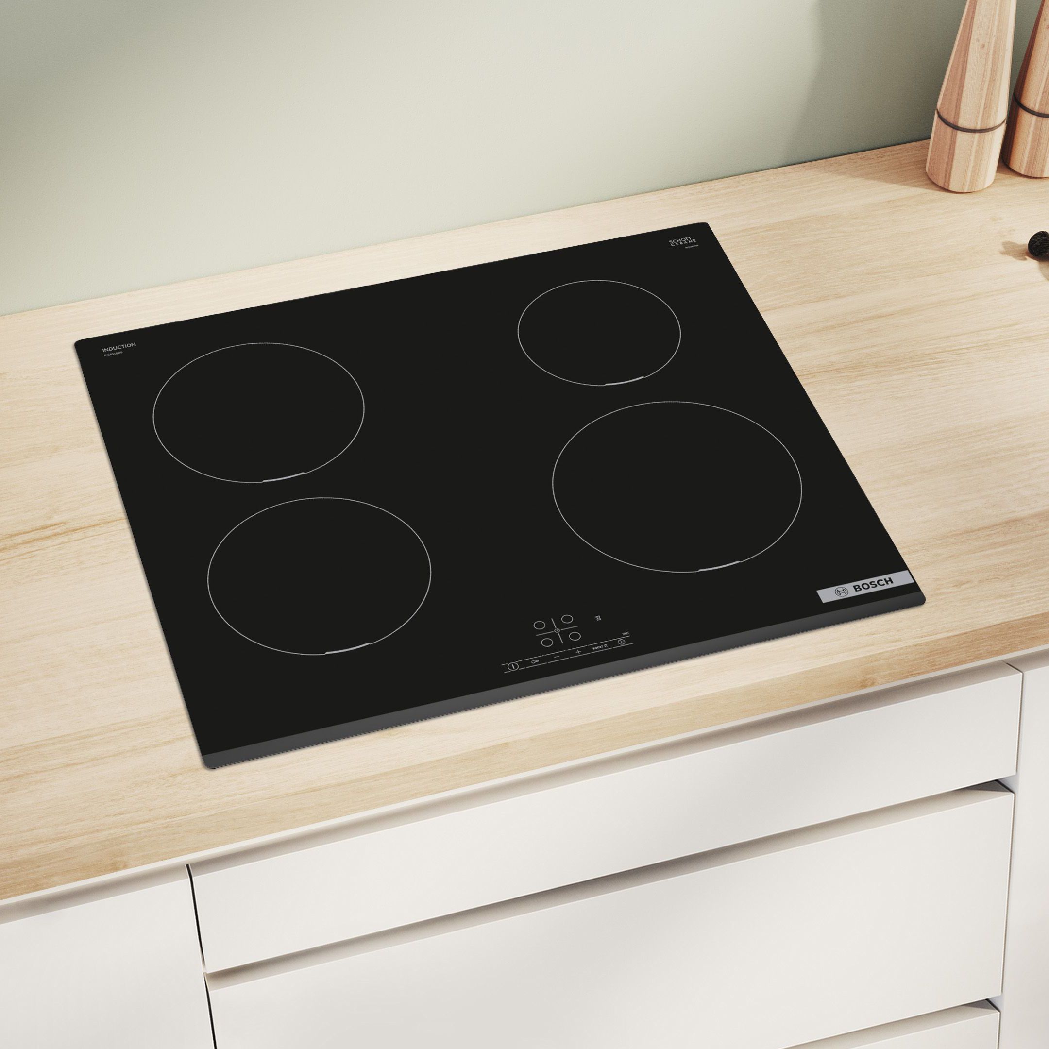 BOSCH 60CM INDUCTION HOB S4 PIE631BB5E