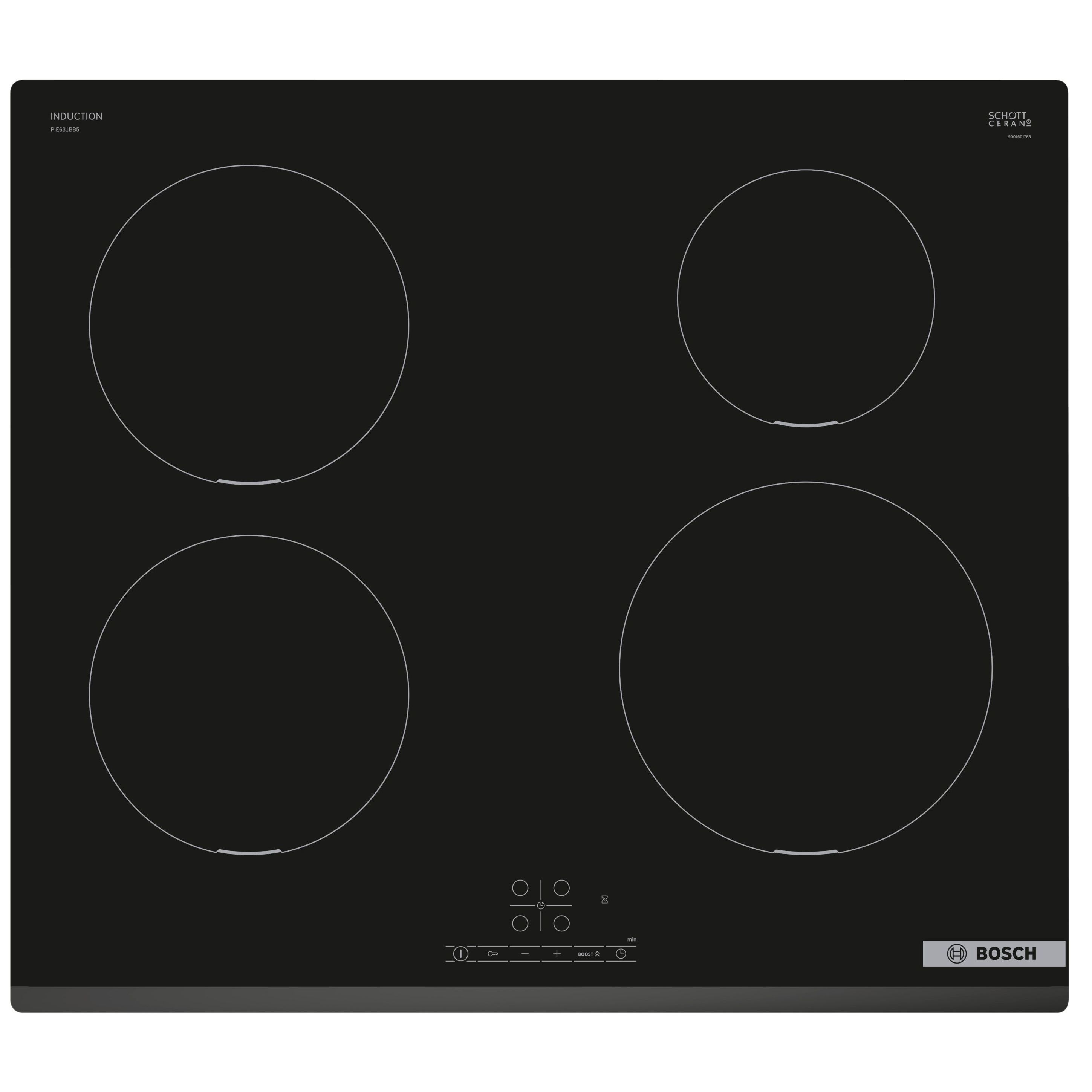 BOSCH 60CM INDUCTION HOB S4 PIE631BB5E