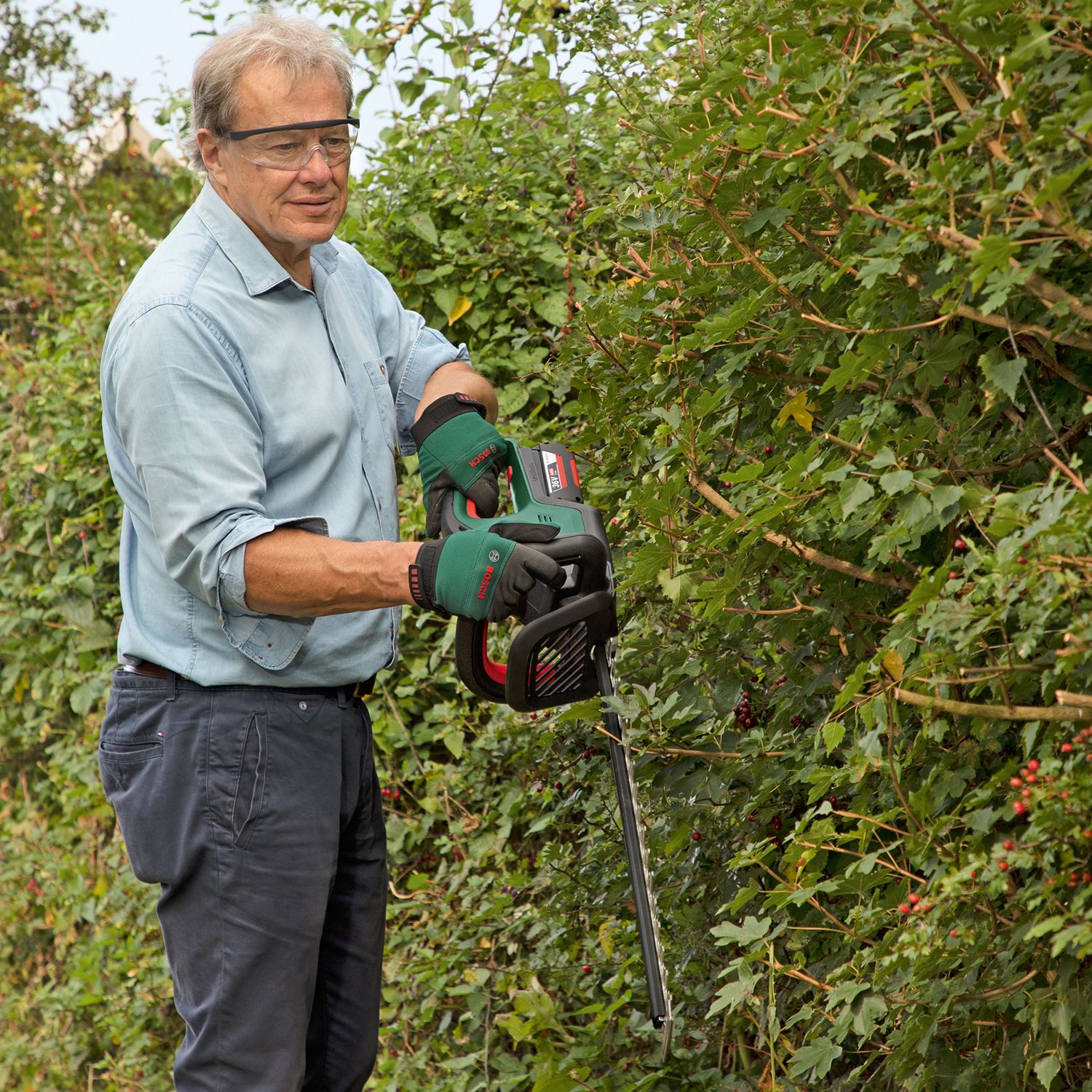 Bosch 650mm ADVANCEDHEDGECUT 36V 65 28 Cordless Hedge trimmer