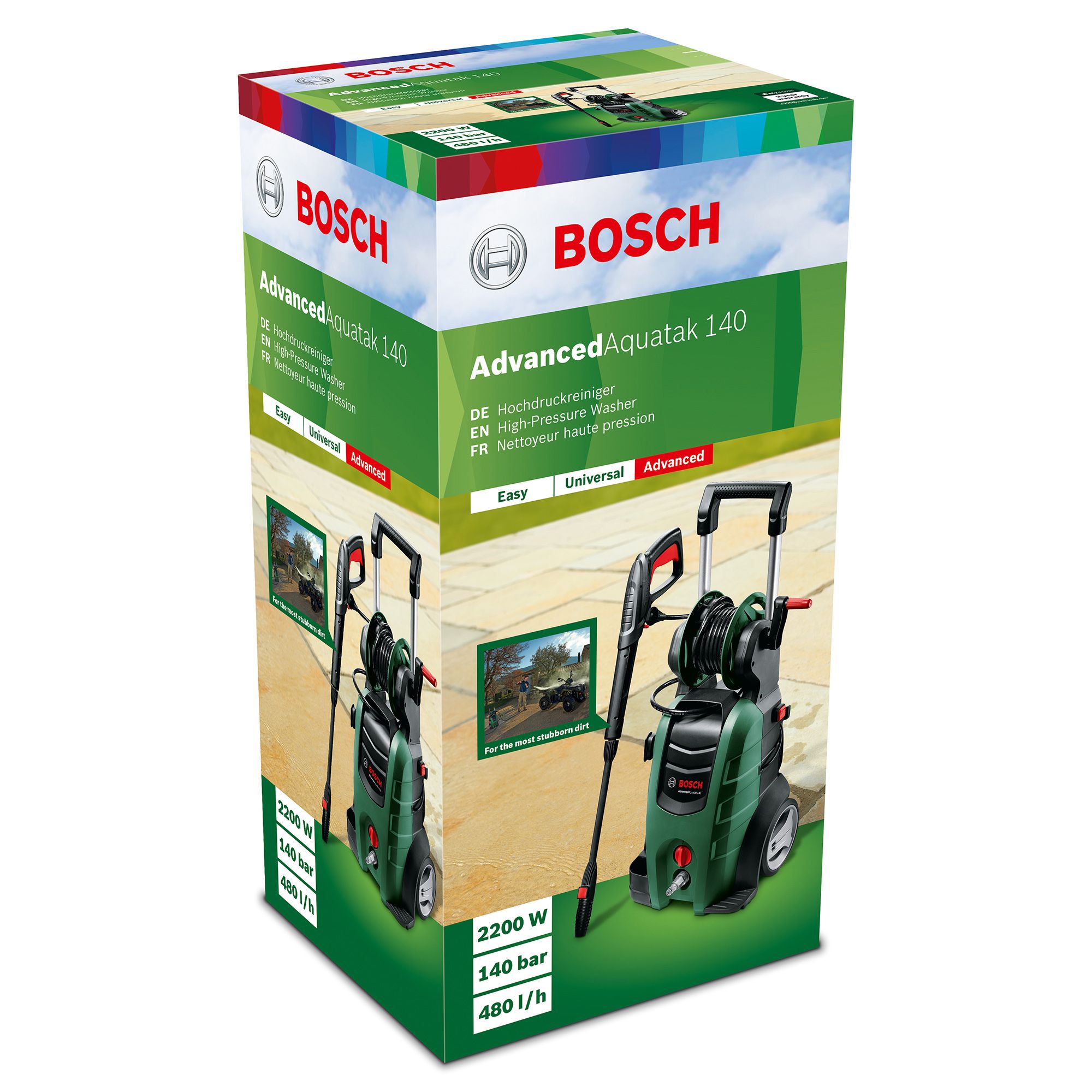 Bosch AdvancedAquatak 140 Corded Pressure washer 2.1kW AdvancedAquatak 140