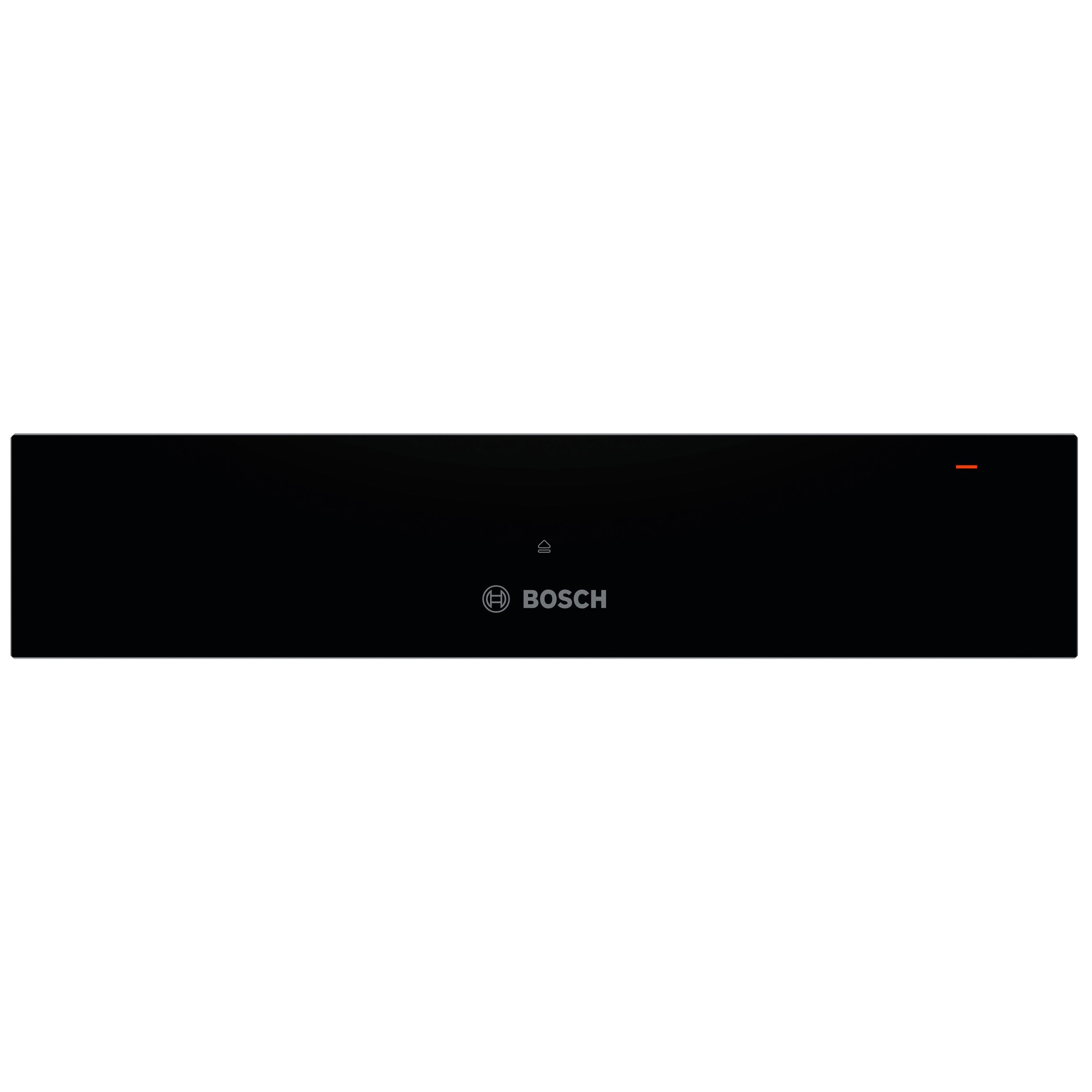 Bosch BIC510NB0 Black glass Warming drawer