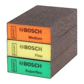 Bosch Expert Sanding block, Pack of 3