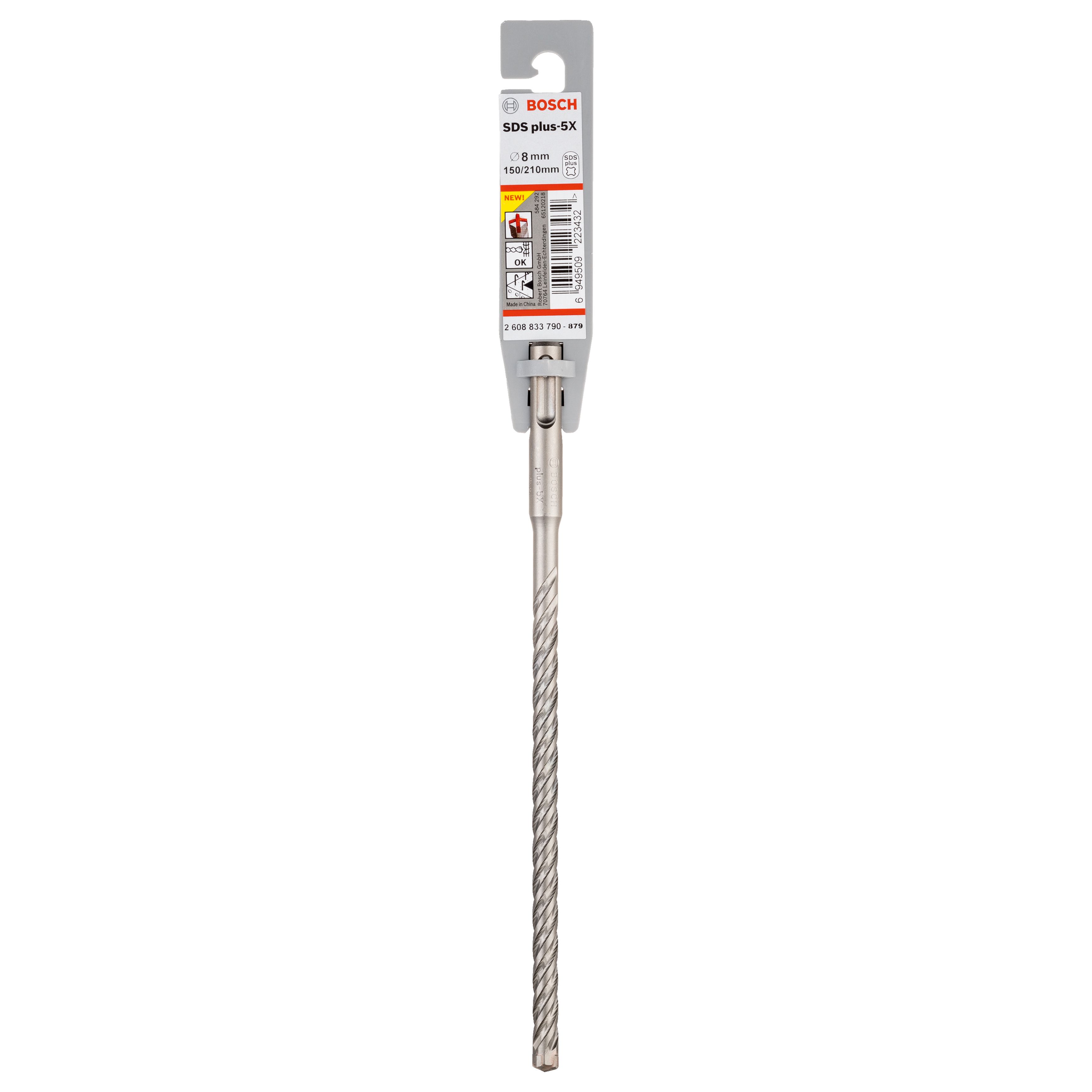 Bosch Hex Drill bit (Dia)8mm (L)210mm of 1
