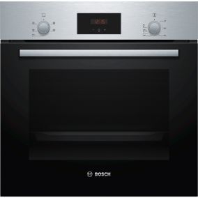 Bosch HHF113BR0B Built-in Single Multifunction Oven - Brushed