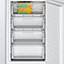 Bosch KIN85NSF0G Serie 2 50:50 Integrated Frost free Fridge freezer - White