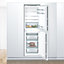 Bosch KIV85VSF0G 50:50 Traditional Integrated Fridge freezer - White