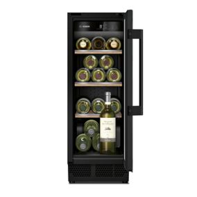 Bosch KUW20VHF0G Black 21 bottles Wine cooler