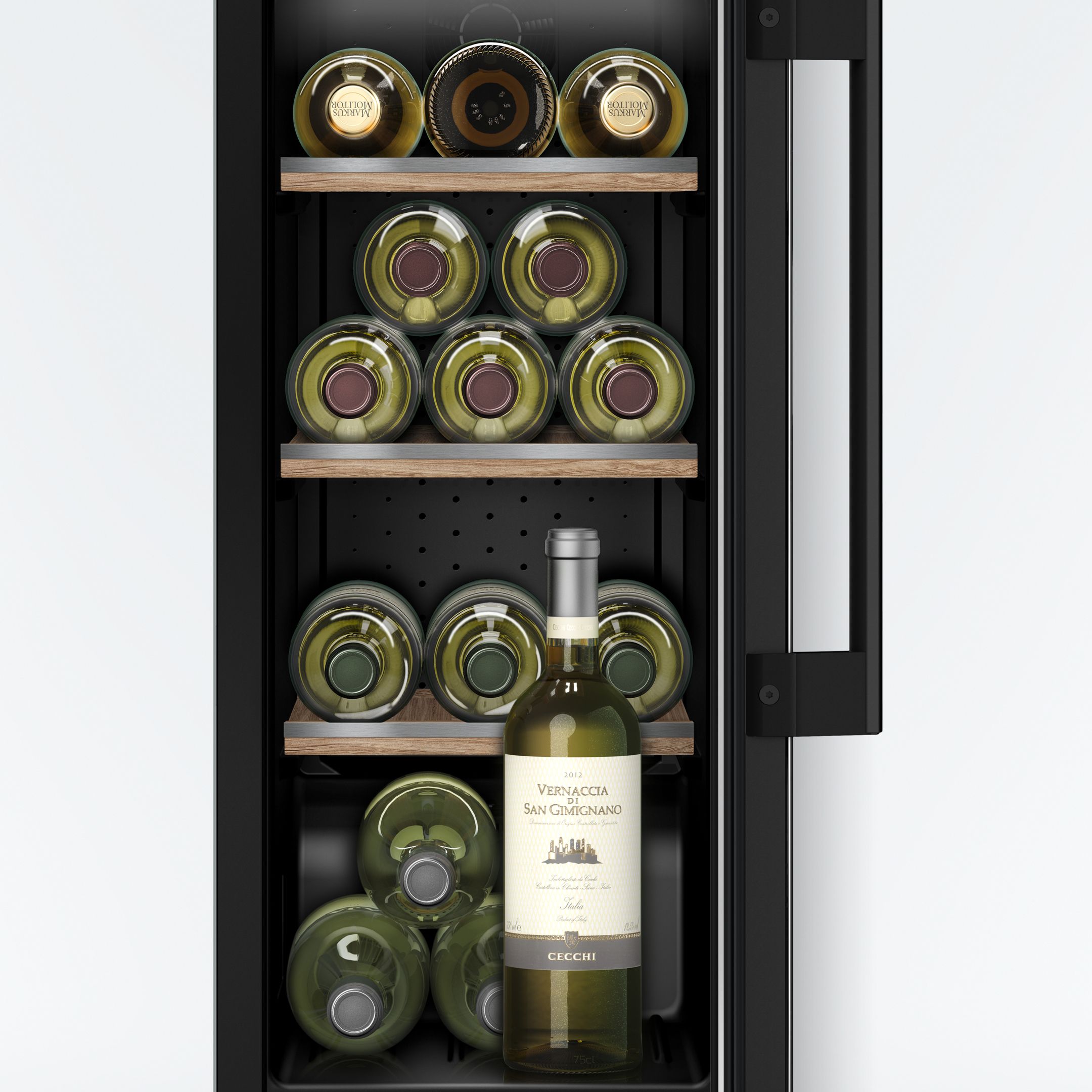Bosch KUW20VHF0G Built-in Wine cooler - Gloss black