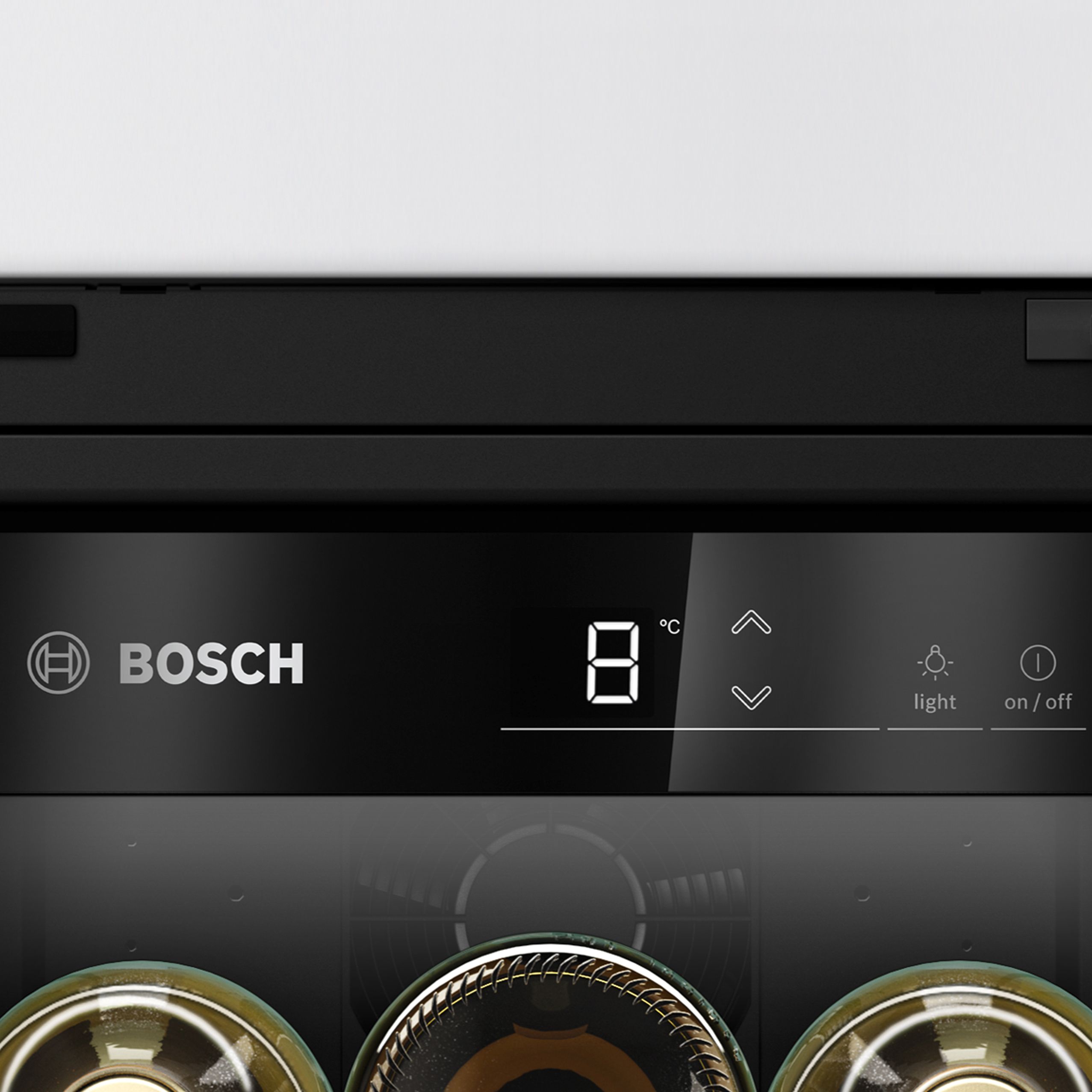Bosch KUW20VHF0G Built-in Wine cooler - Gloss black