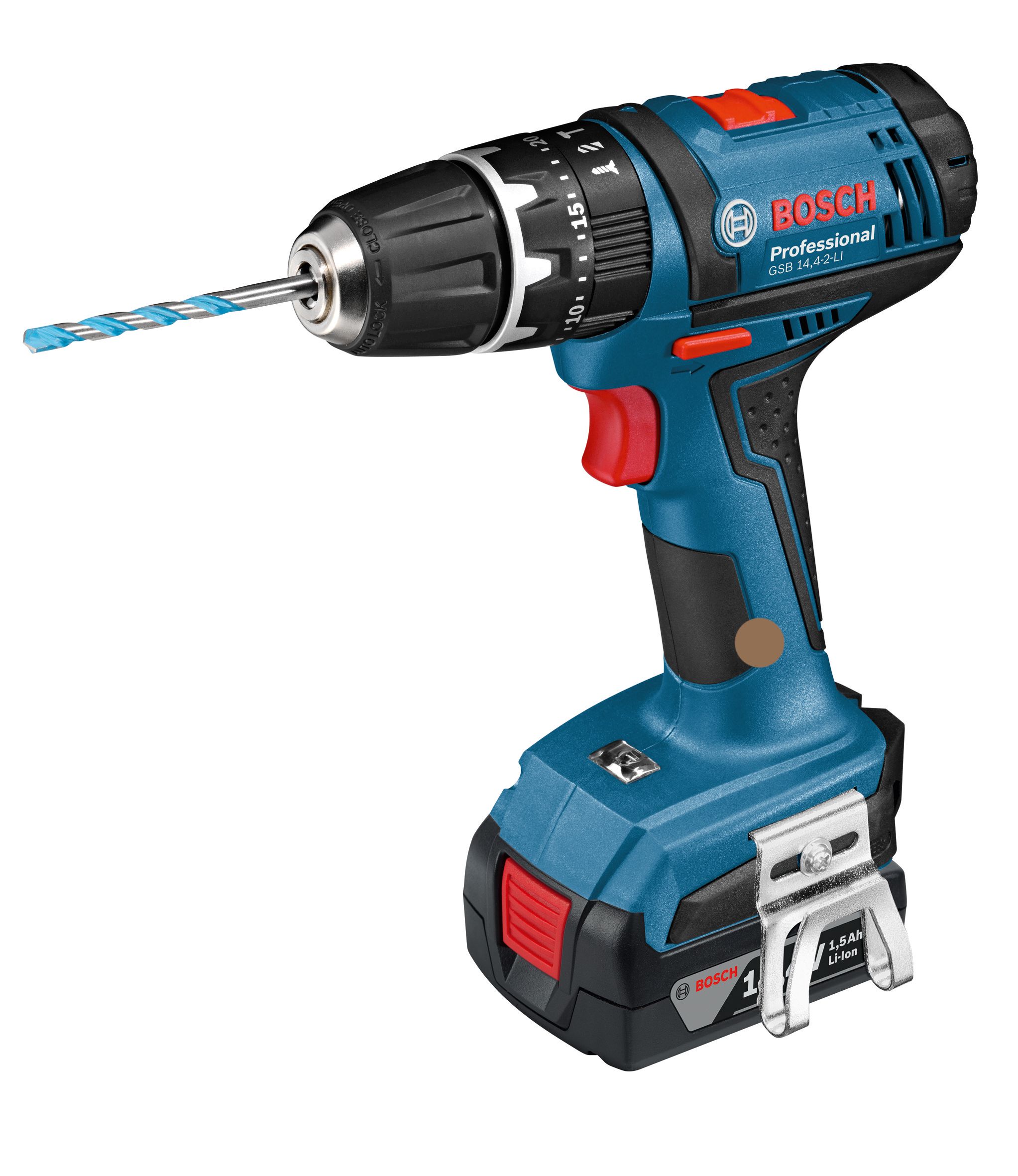 Bosch Professional 12V 2 x 2 Li-ion Brushed Cordless Combi drill GSB 12V-15