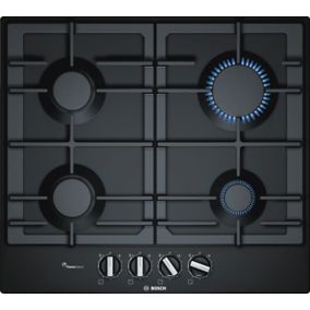 Bosch PCP6A6B90 (W)58cm Gas Hob - Black