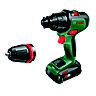 Bosch Power for All 18V 1 x 2.5 Li-ion Brushed Cordless Combi drill Advanced Impact 18