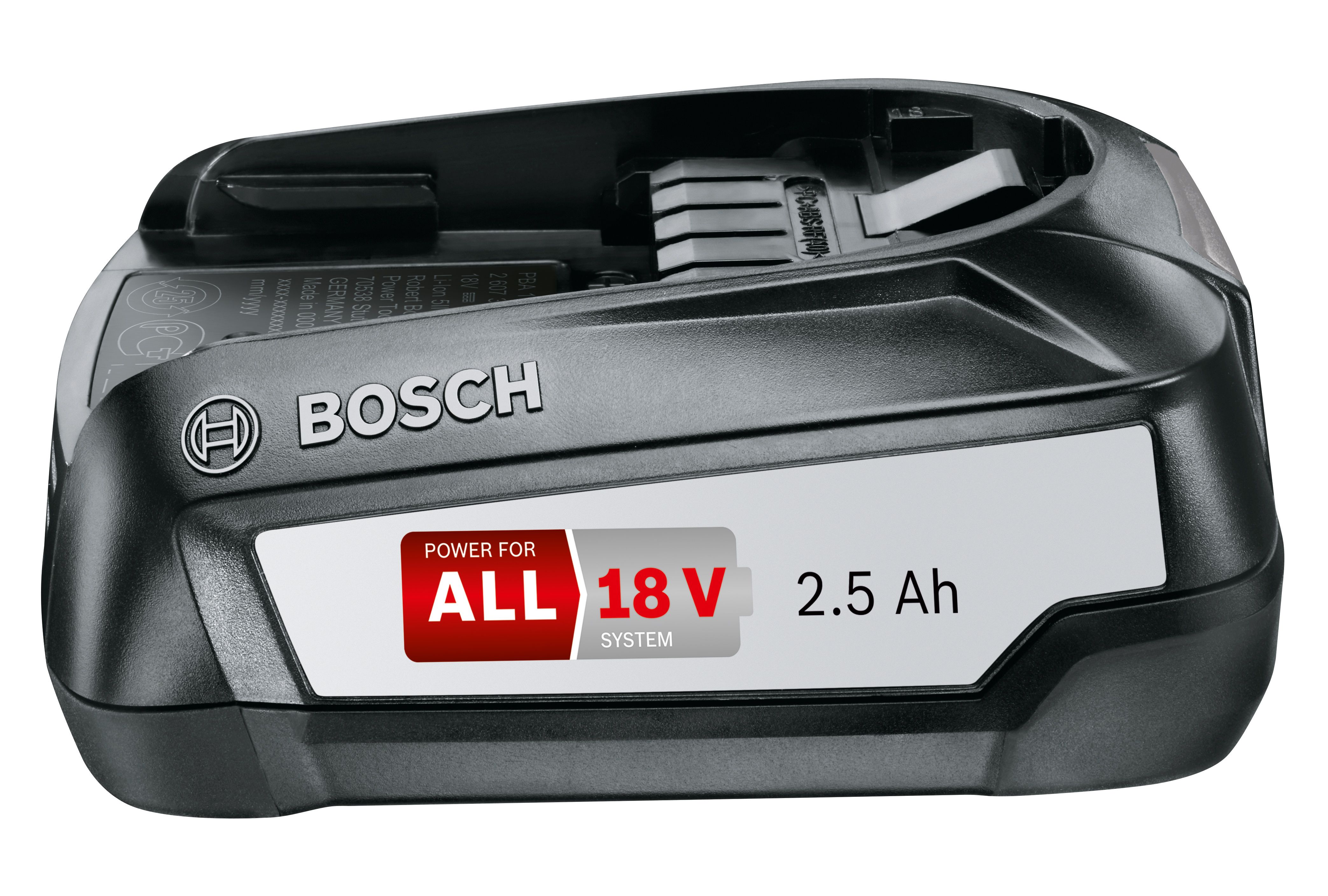 Bosch 18v 2.5 ah lithium ion battery sale