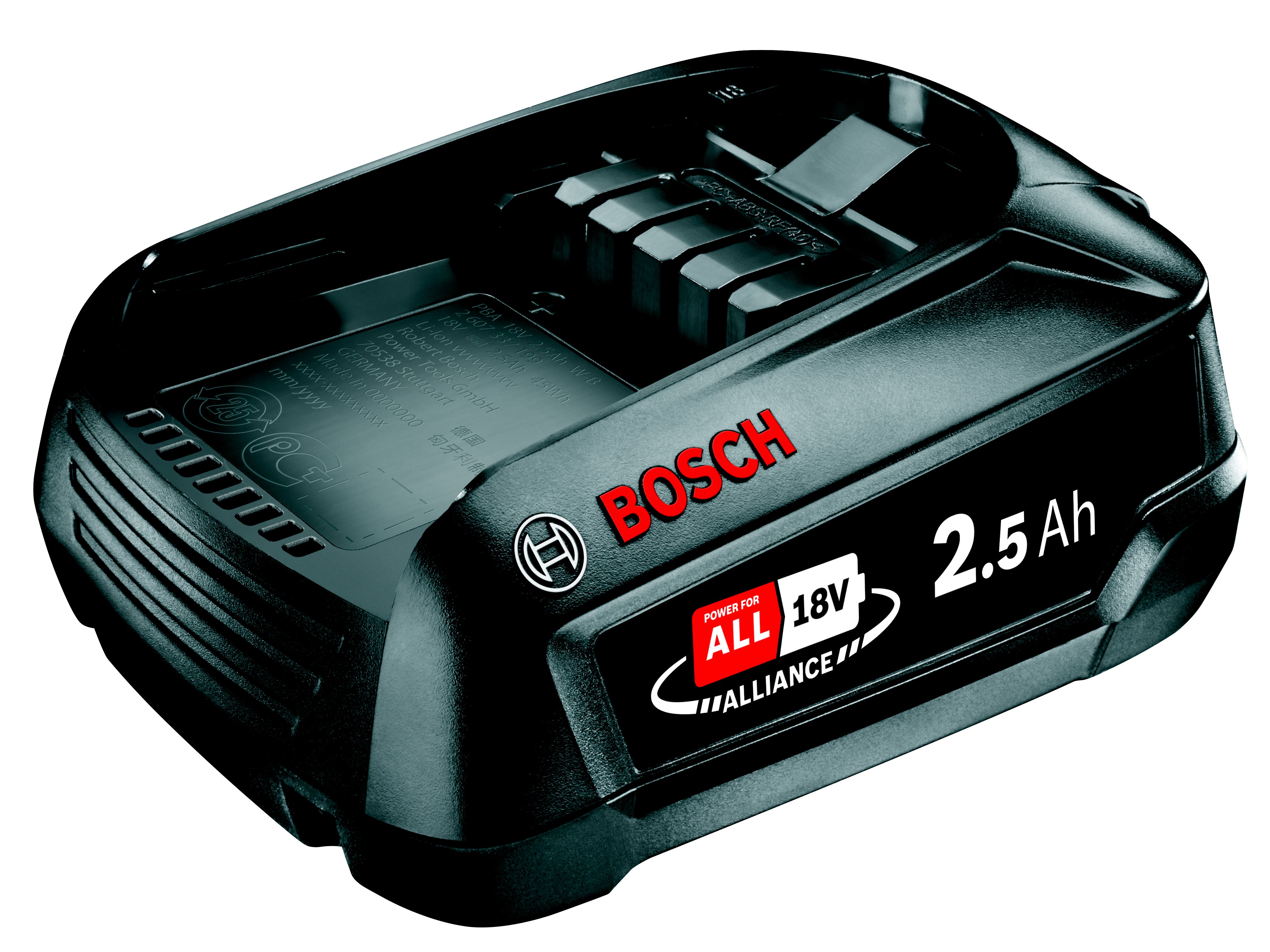 Bosch Power for all 18V 2.5Ah Li ion Battery Tradepoint