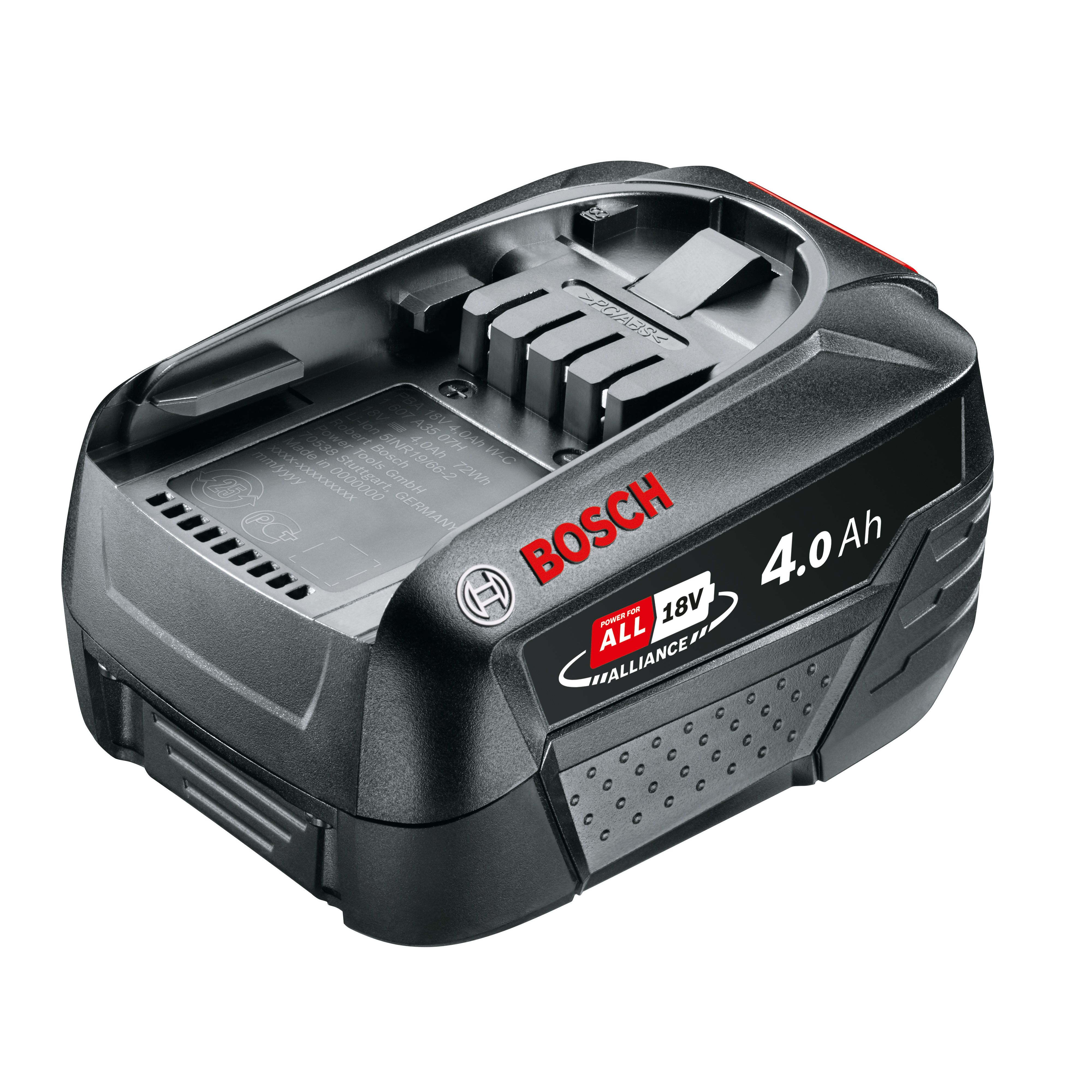 Bosch 18-V 4 Amp-Hour; Lithium Battery in the Power Tool Batteries