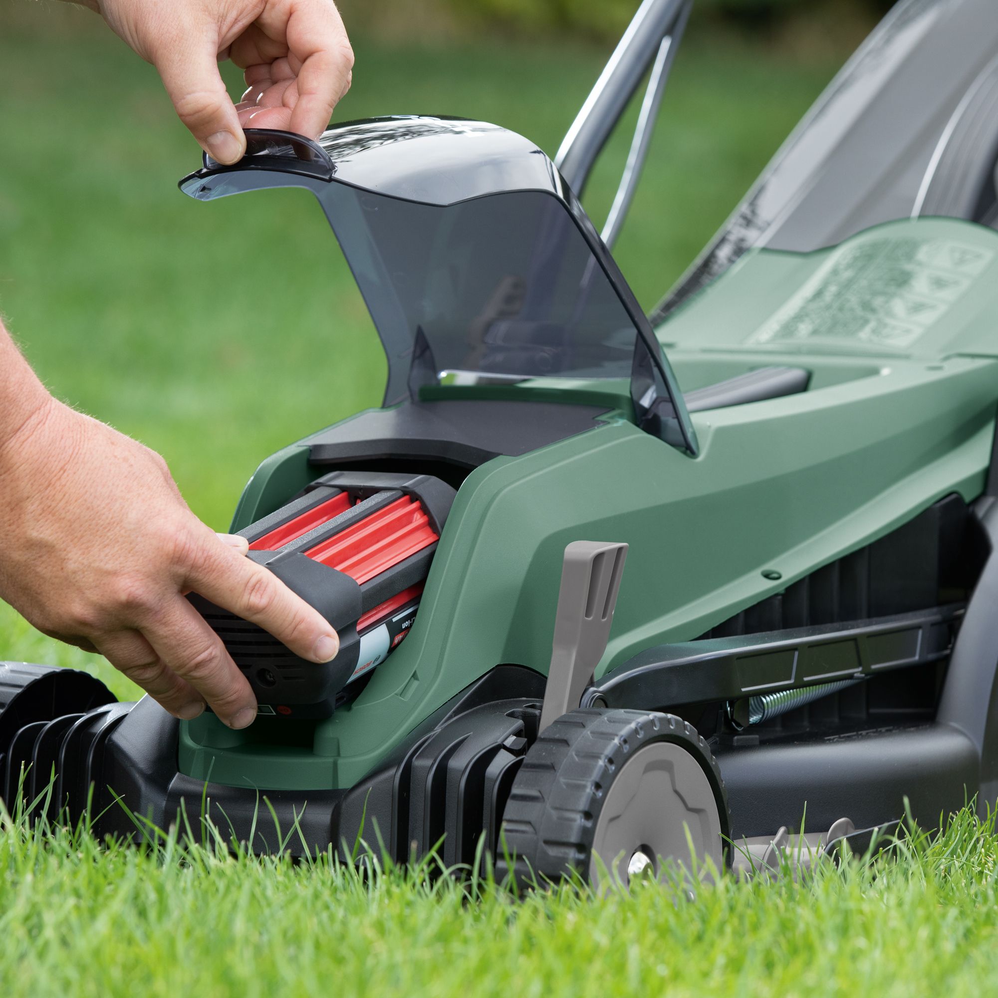 Bosch 550 lawn online mower