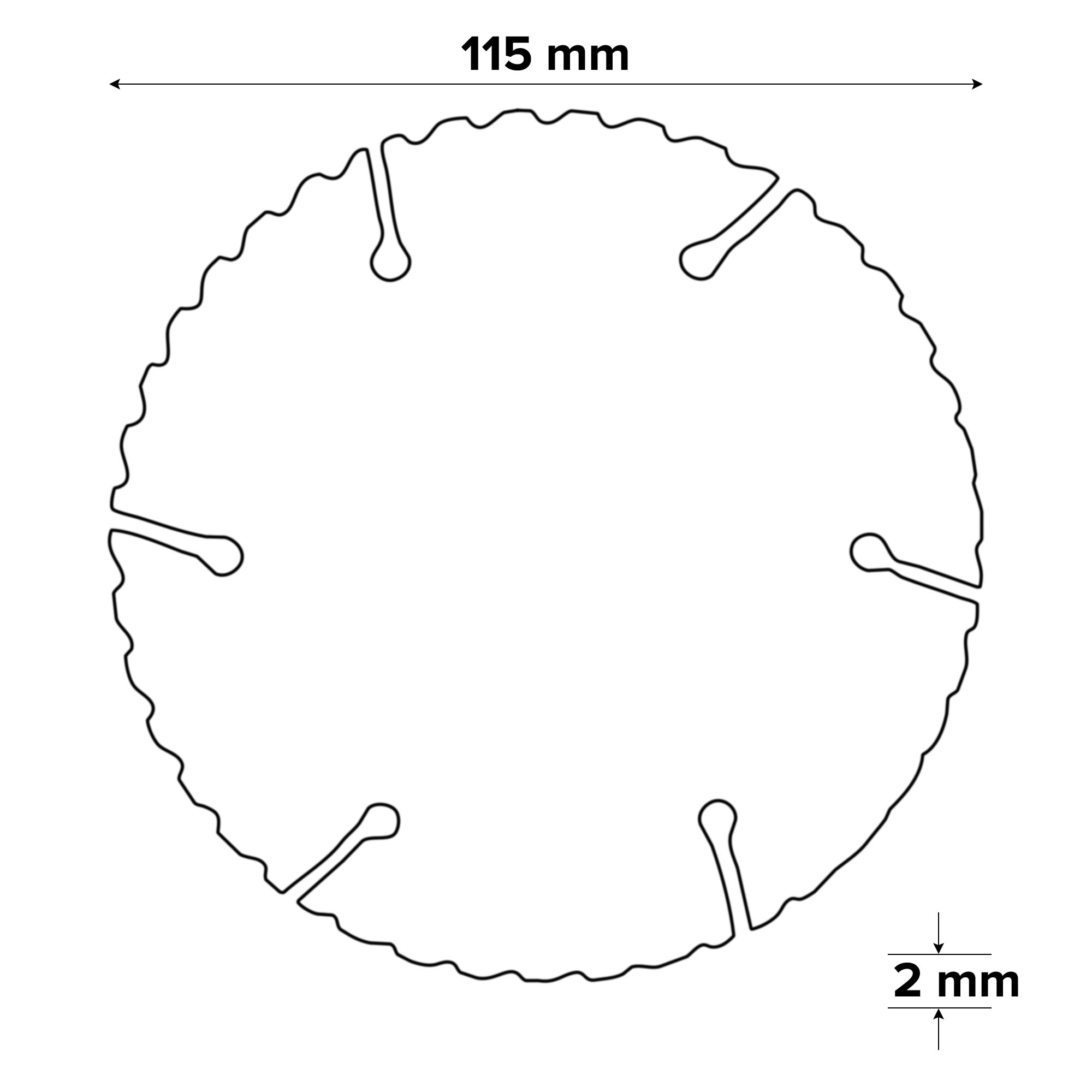 Bosch Professional 115mm x Diamond blade