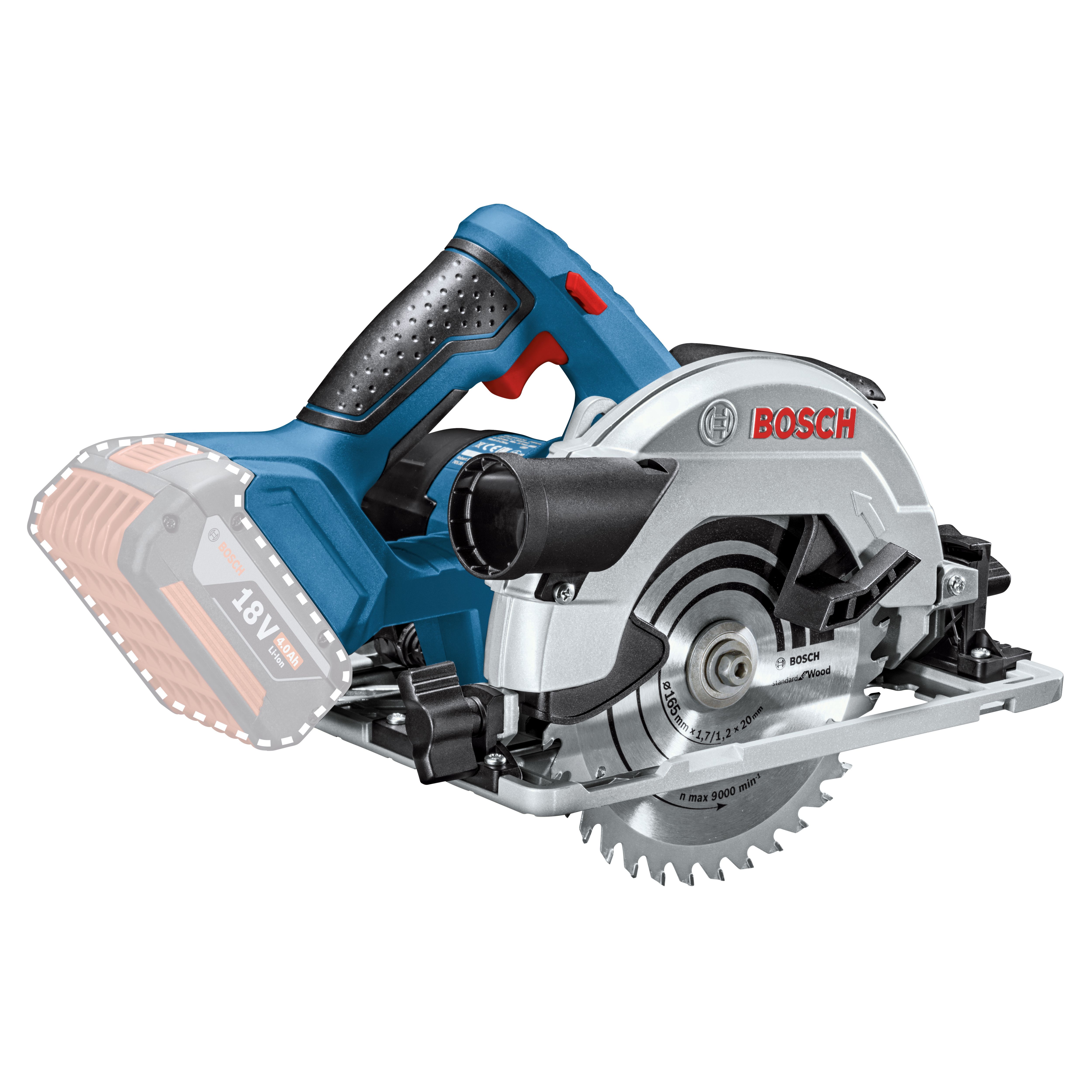 Bosch Professional 18V 165mm Cordless Circular saw (Bare Tool) - GKS 18V-57 G