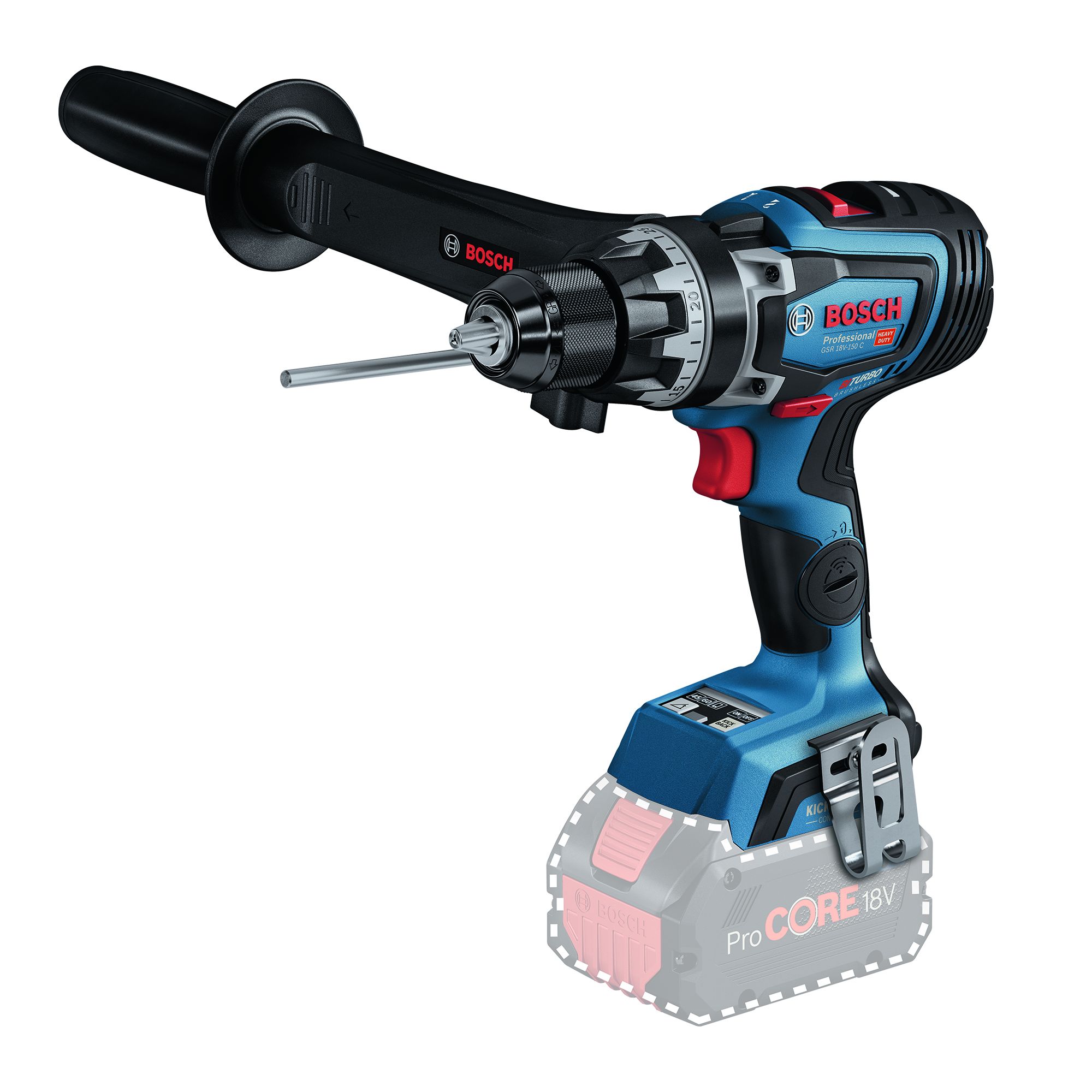 Bosch Professional 18V Power for all Cordless Drill driver (Bare Tool) - GSR 18V-150 C