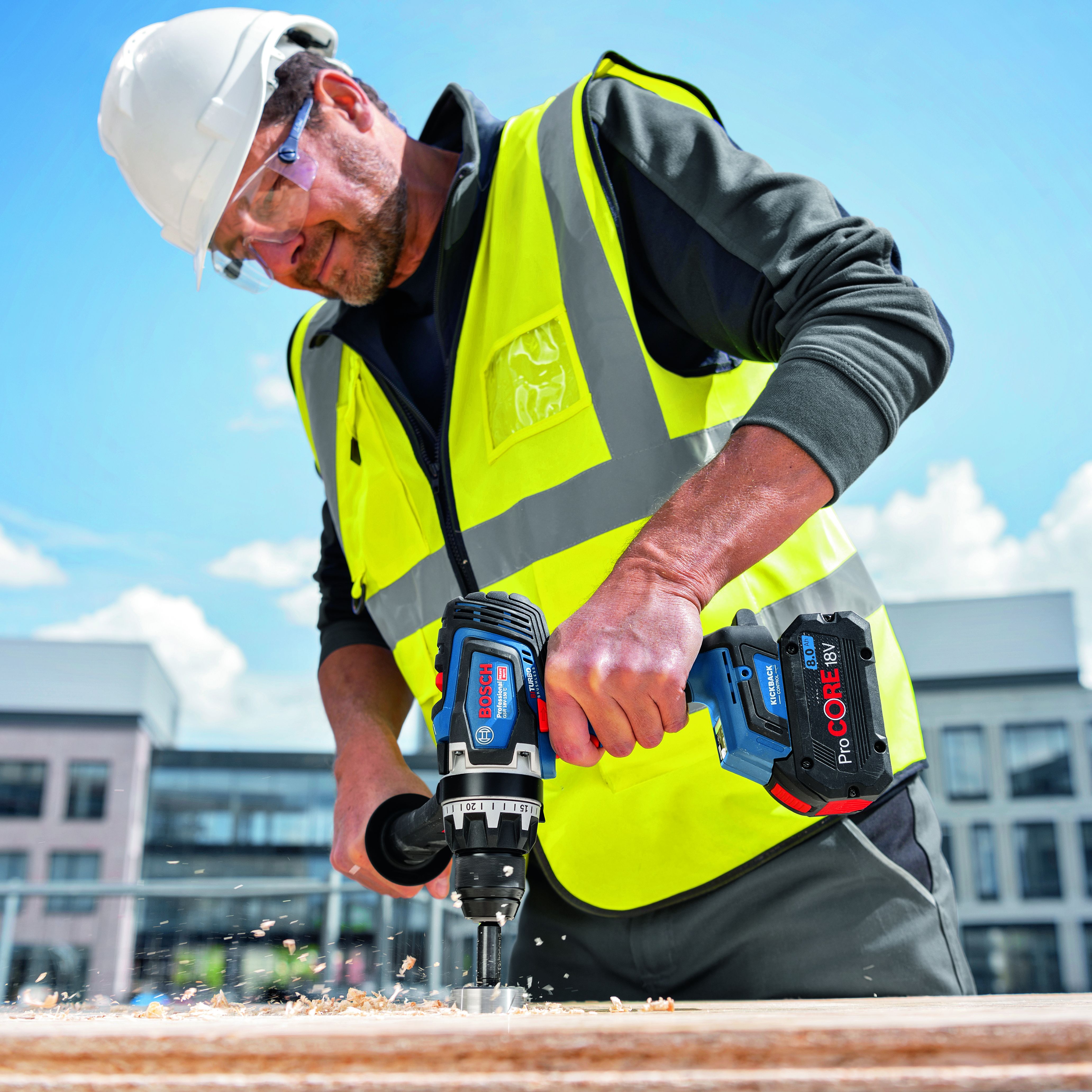 Bosch Professional 18V Power for all Cordless Drill driver (Bare Tool) - GSR 18V-150 C