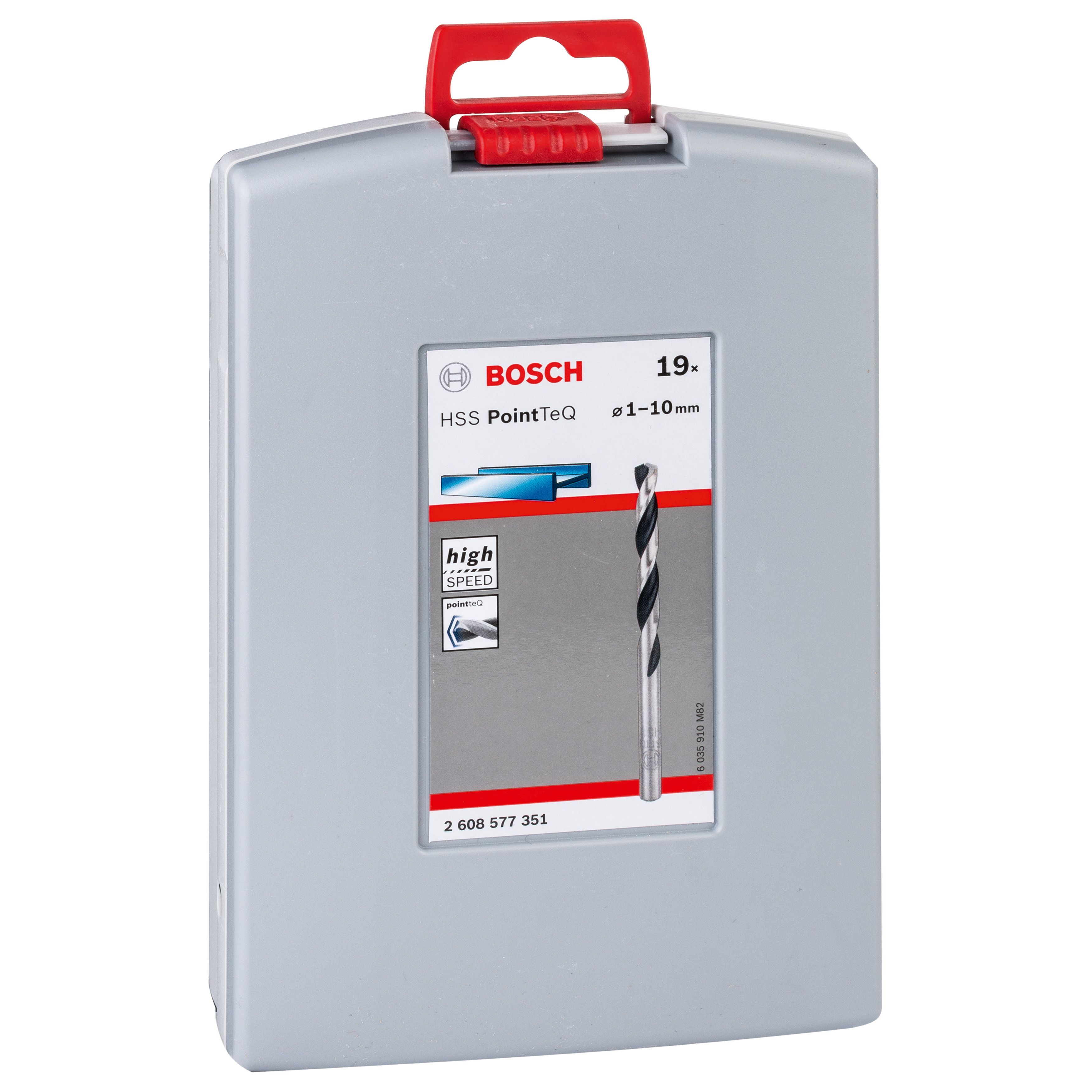 Bosch Professional 19 piece Metal Drill bit set
