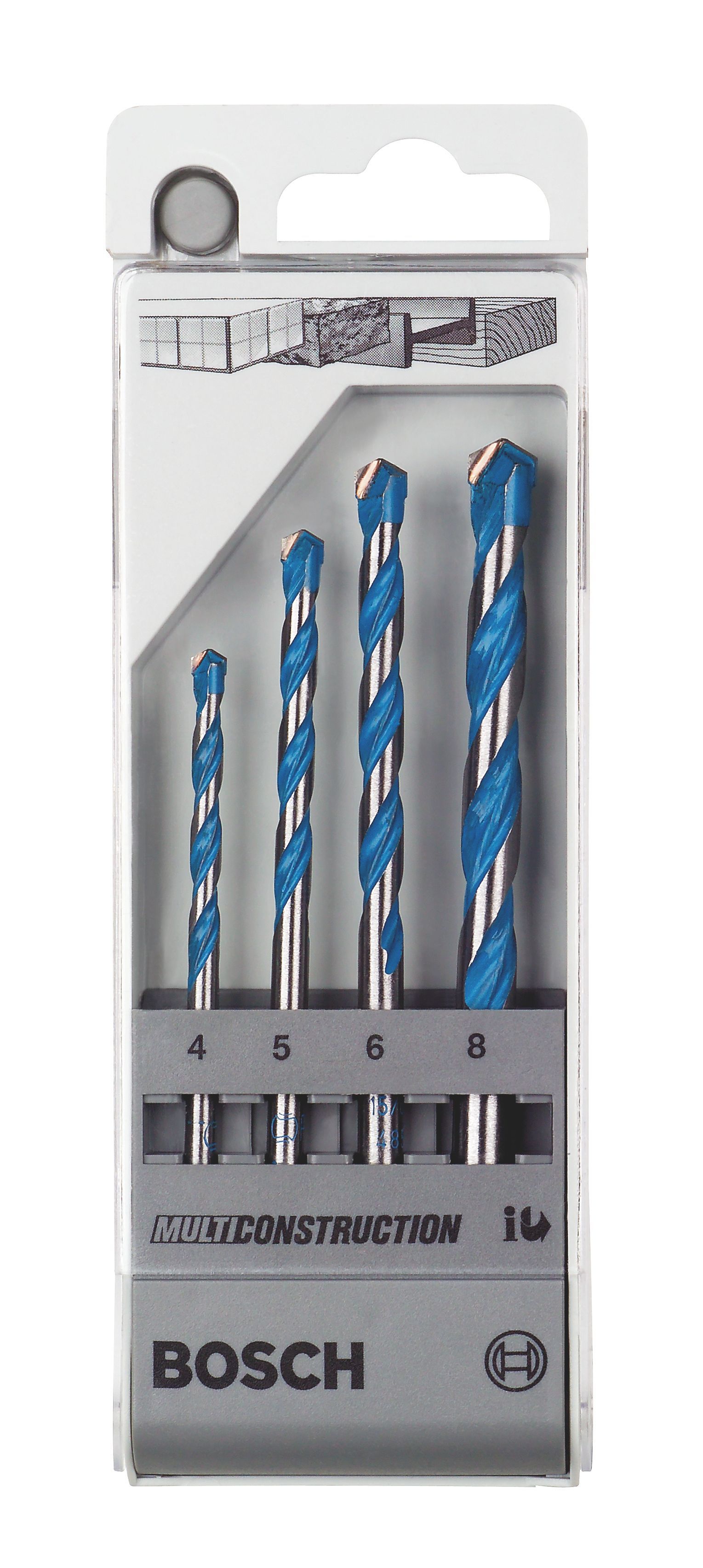 Bosch construction drill bits hot sale