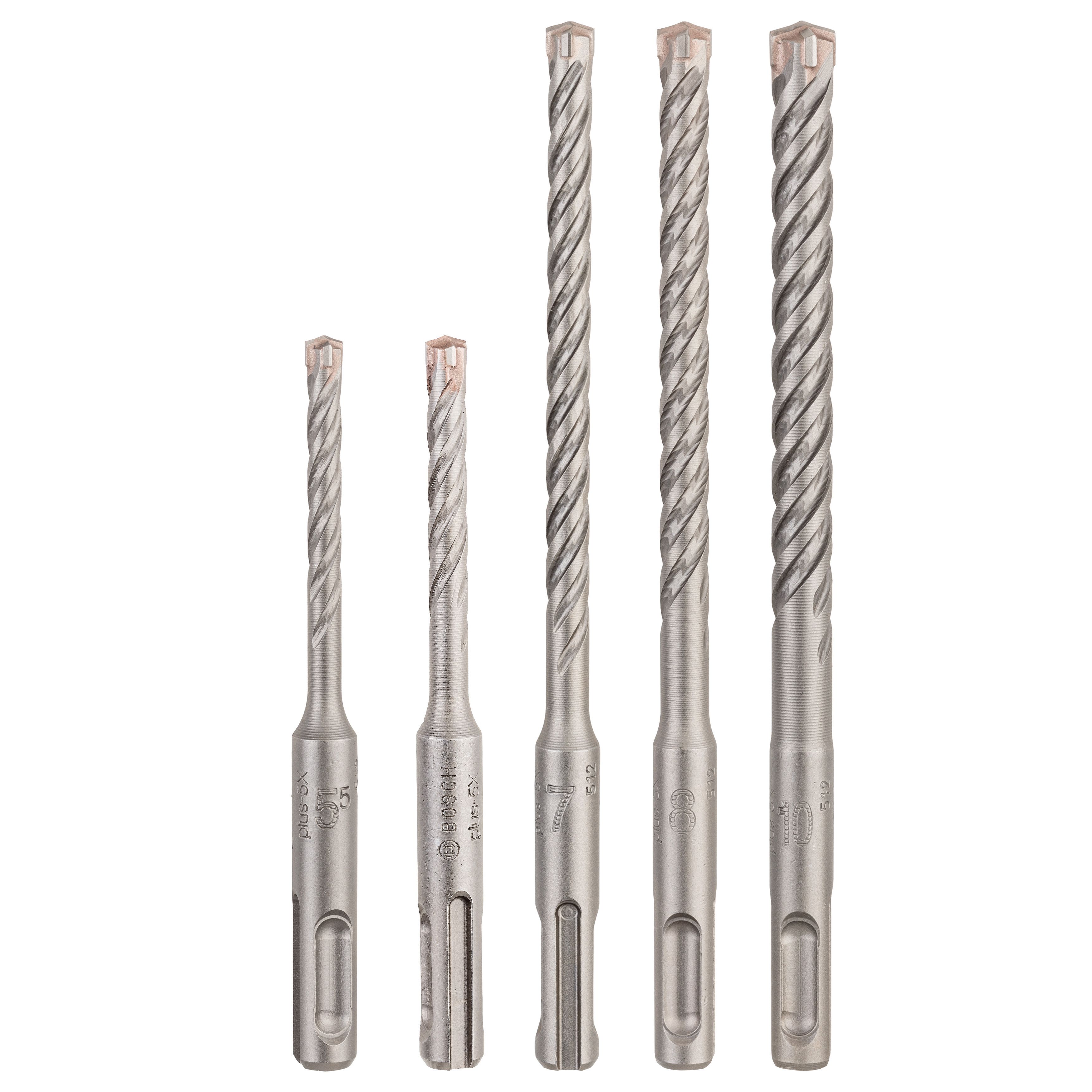 Bosch Professional 5 piece SDS plus Masonry Drill bit set