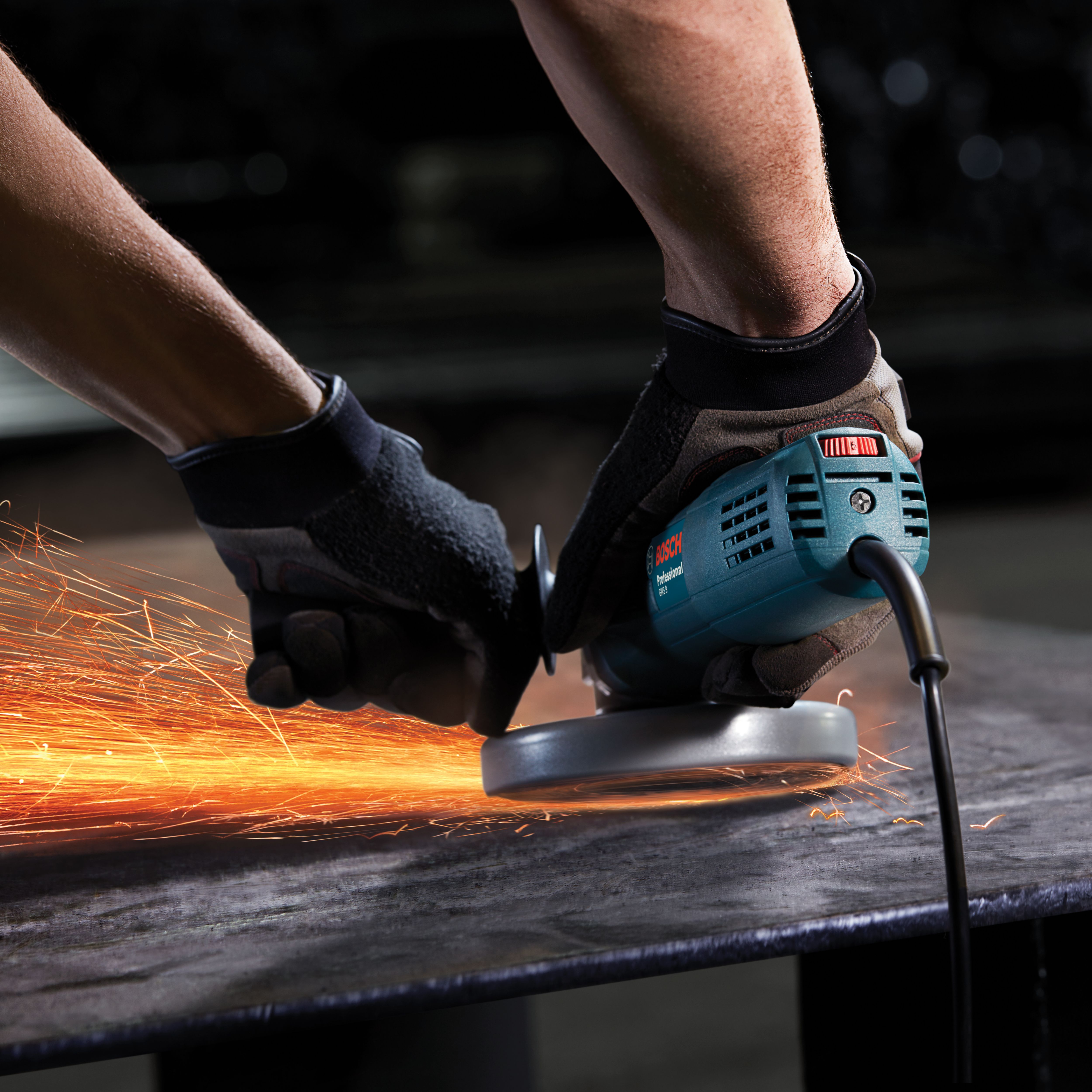 Bosch Professional 900W 110V 115mm Corded Angle grinder - GWS 9-115 S