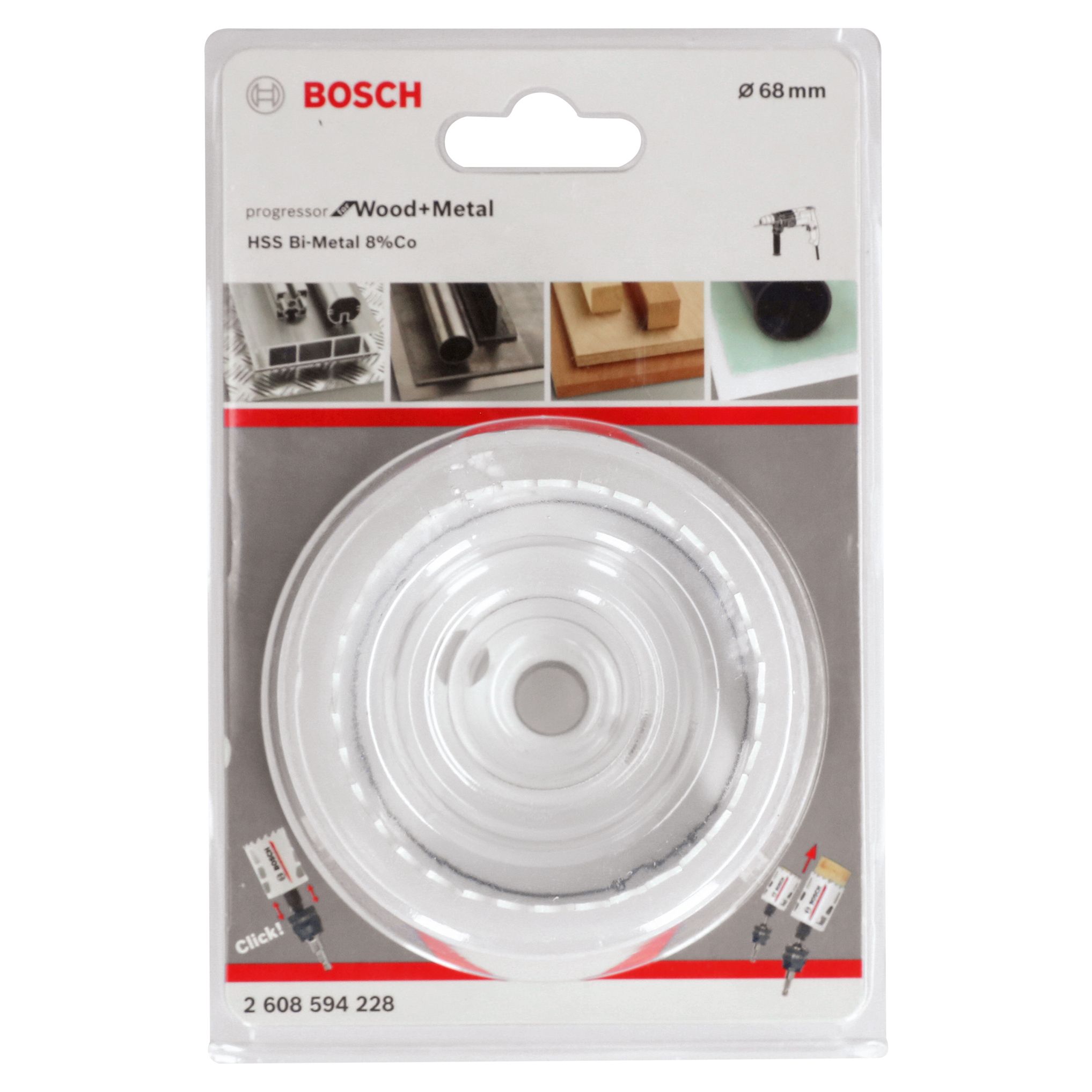 Bosch Professional Bi-metal steel Holesaw (Dia)70mm