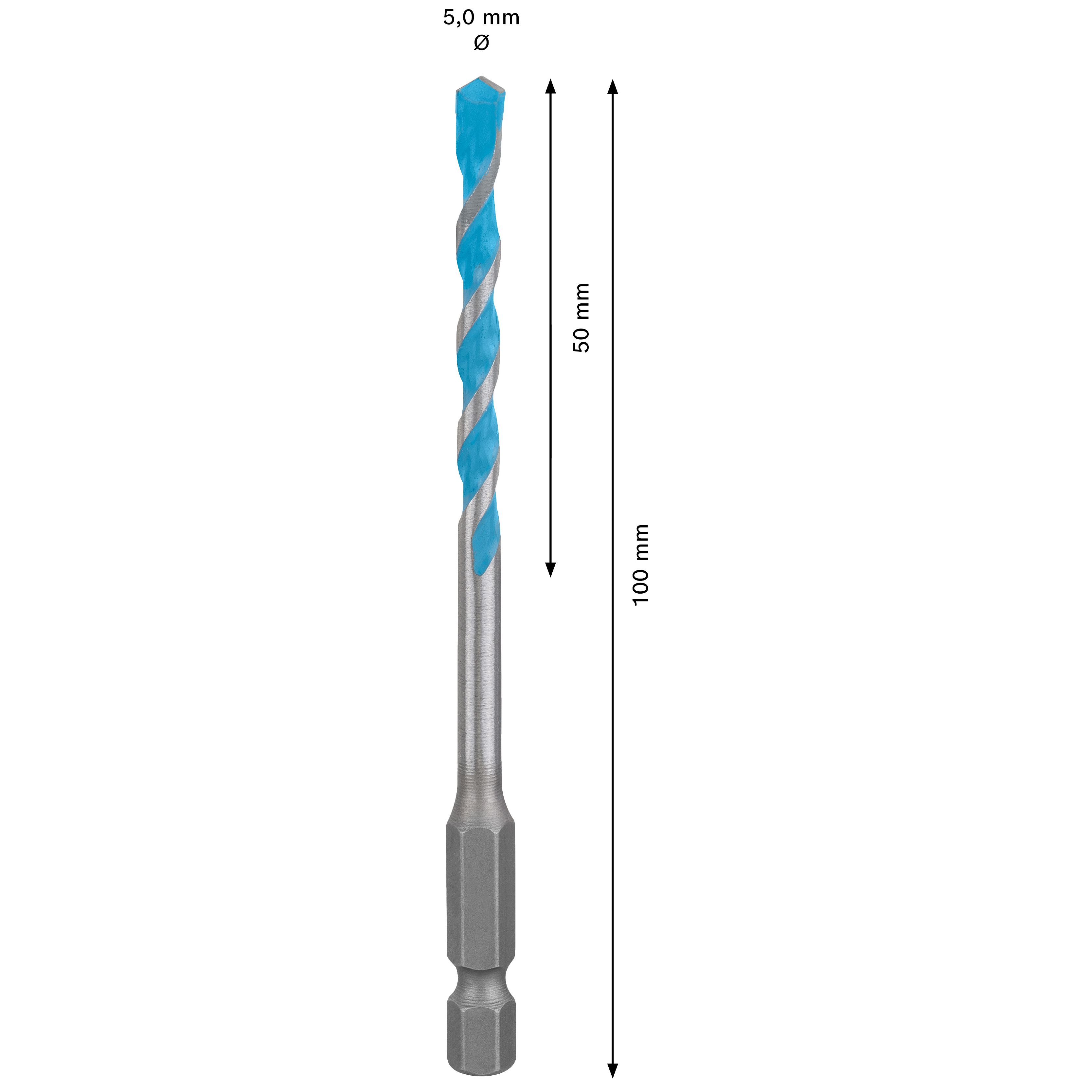 Bosch Professional Hex Multi-purpose Drill bit (Dia)5mm (L)100mm