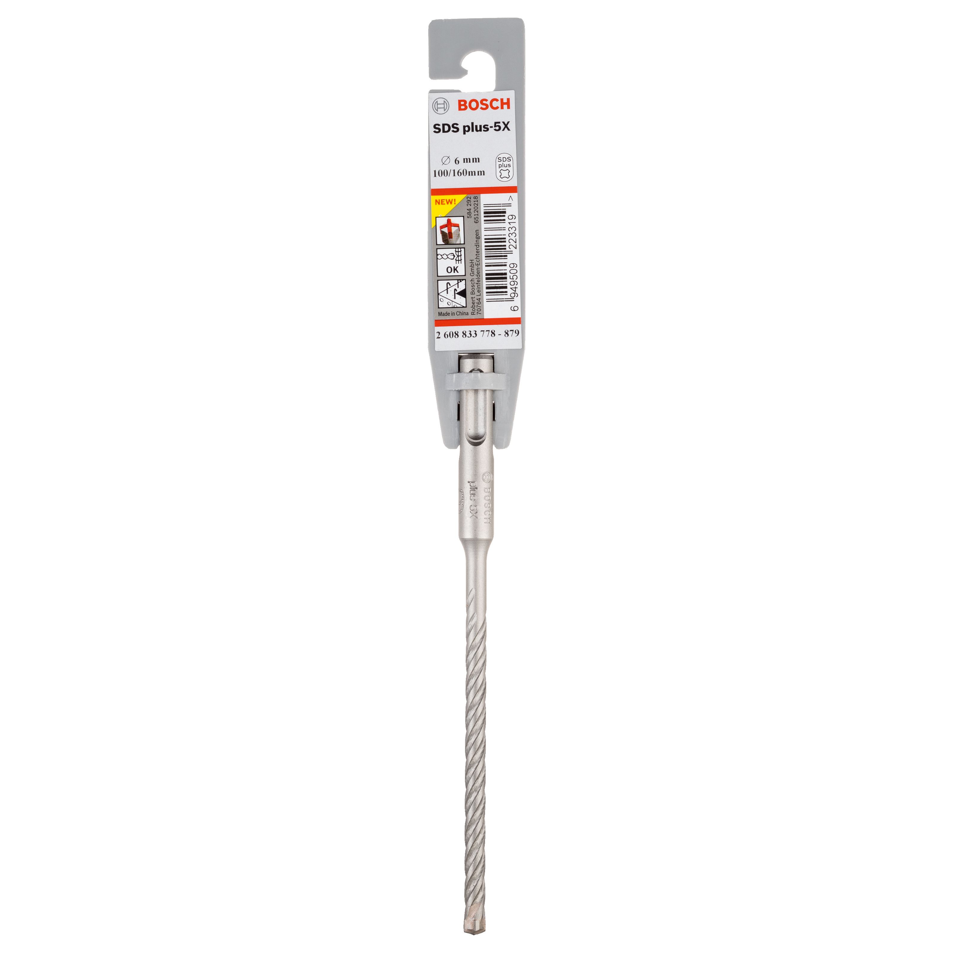 Bosch Professional SDS plus Masonry Drill bit (Dia)6mm (L)160mm