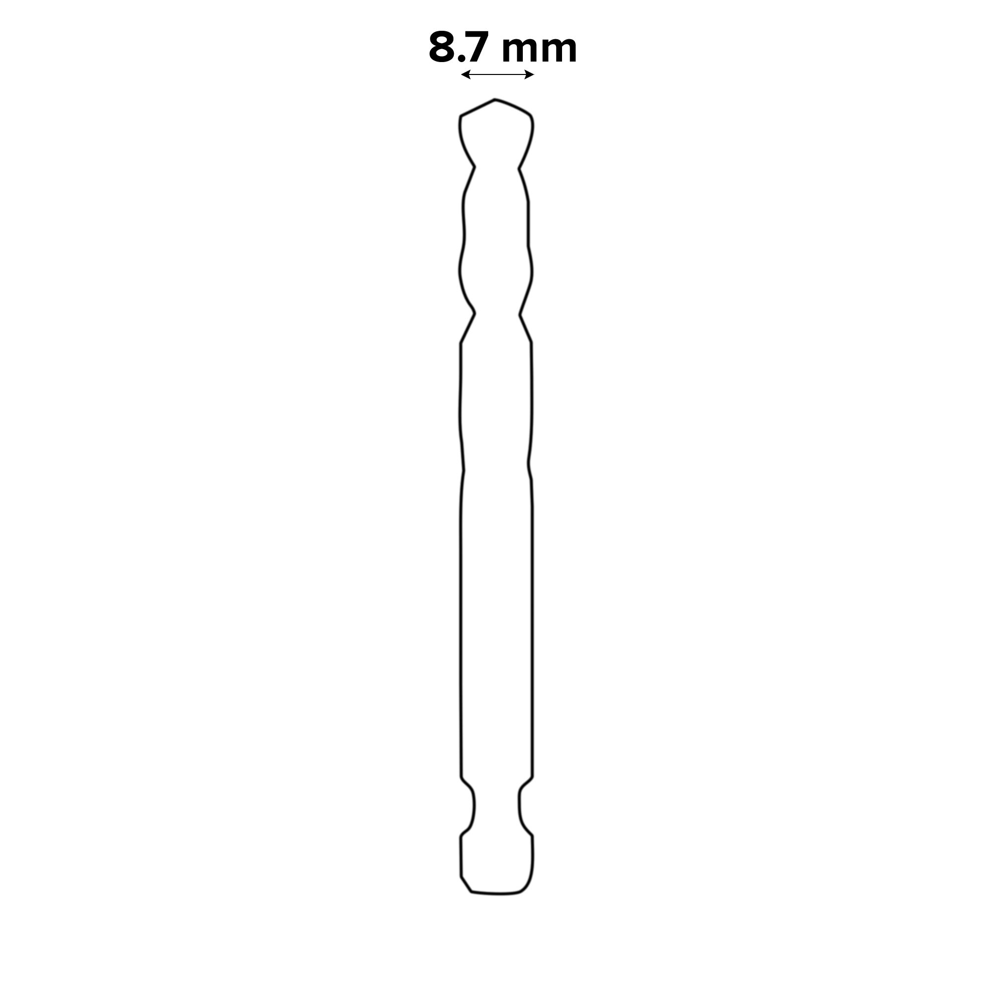 Bosch Progressor Steel Pilot drill bit (Dia)8.7mm