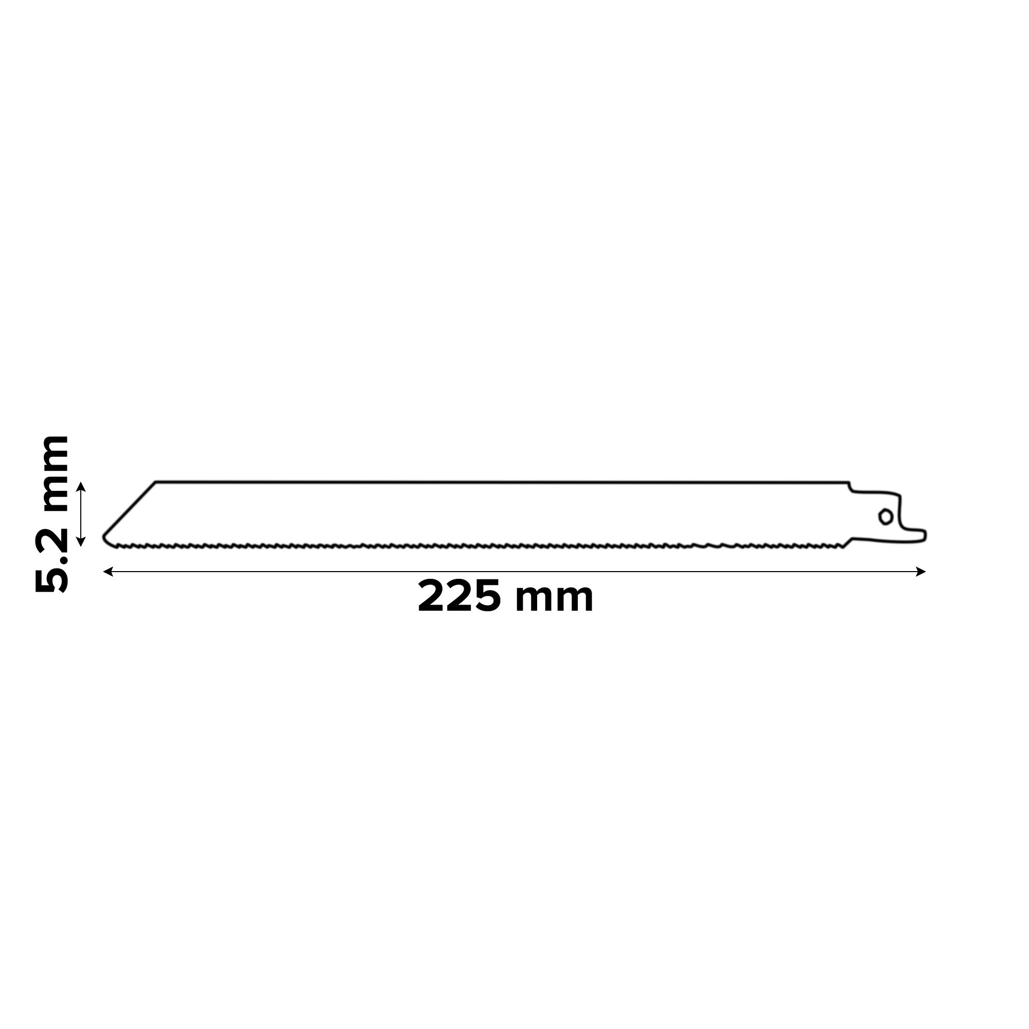 Bosch Reciprocating saw blade S1122BF (L)290mm, Pack of 5