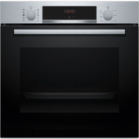Bosch Series 4 HQA534BS3B Built-in Single Pyrolytic Oven - Black