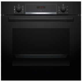 Bosch Series 4 HQA534BSBB Built-in Single Pyrolytic Oven - Black