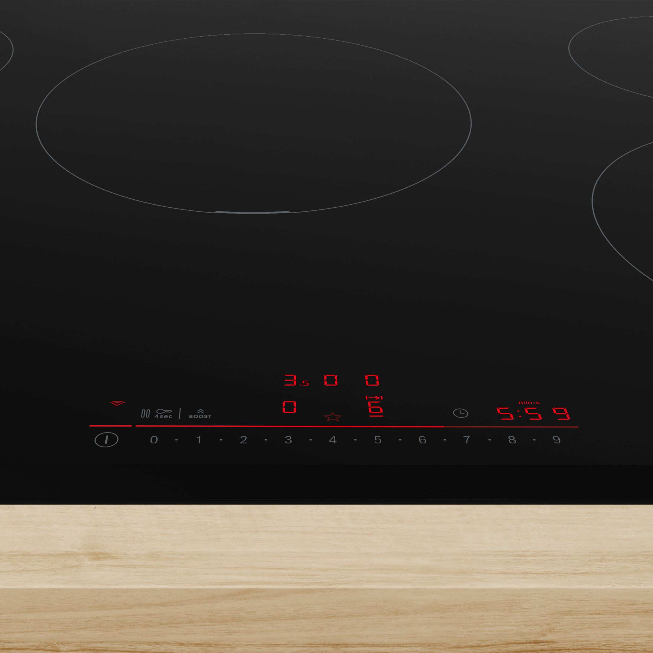 Bosch Series 6 PIV831HB1E 80.2cm Induction Hob - Black