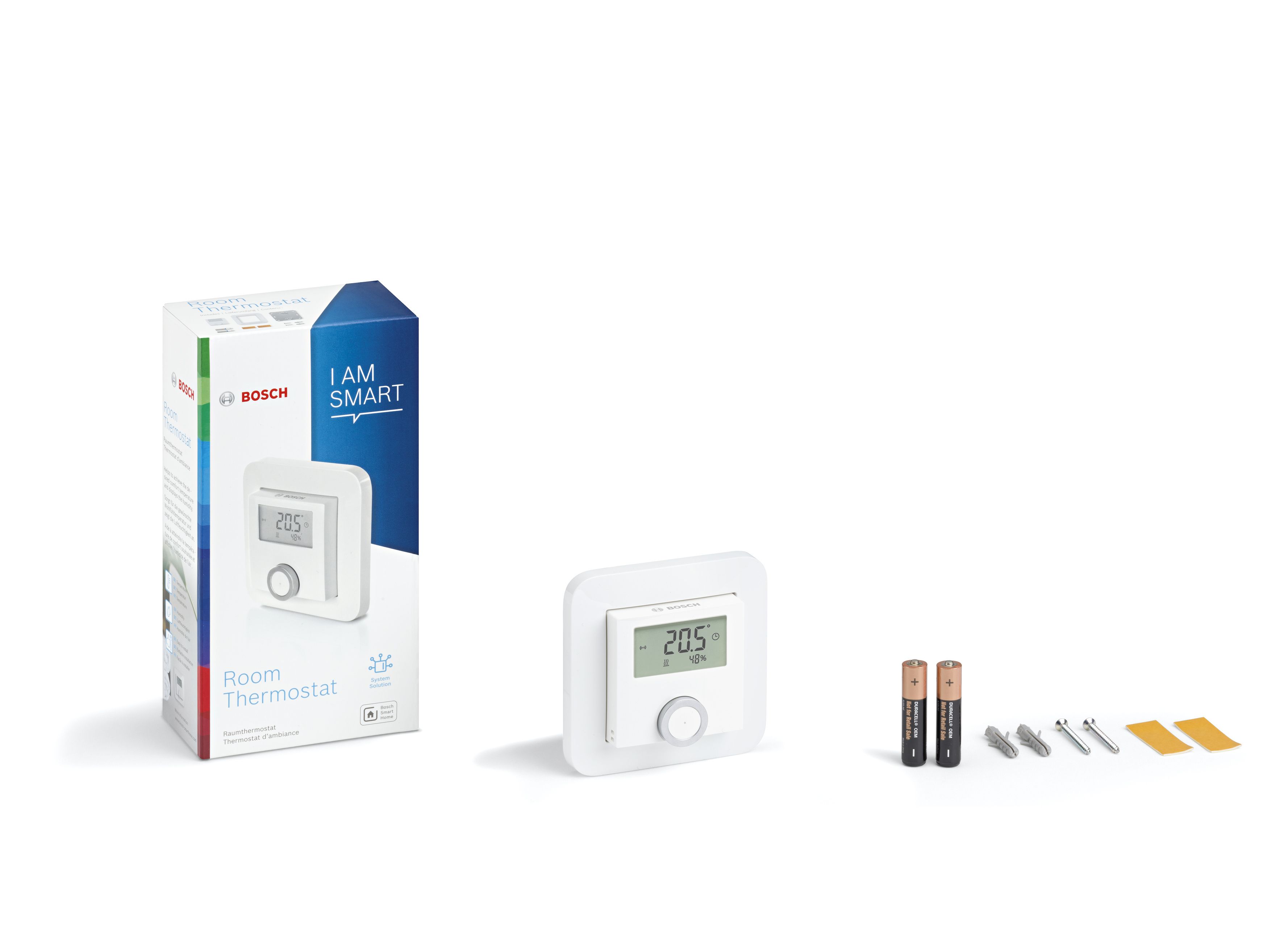 Bosch Smart Home THB Smart Thermostat, White