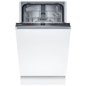 Bosch SPV2HKX42G Integrated Slimline Dishwasher - White